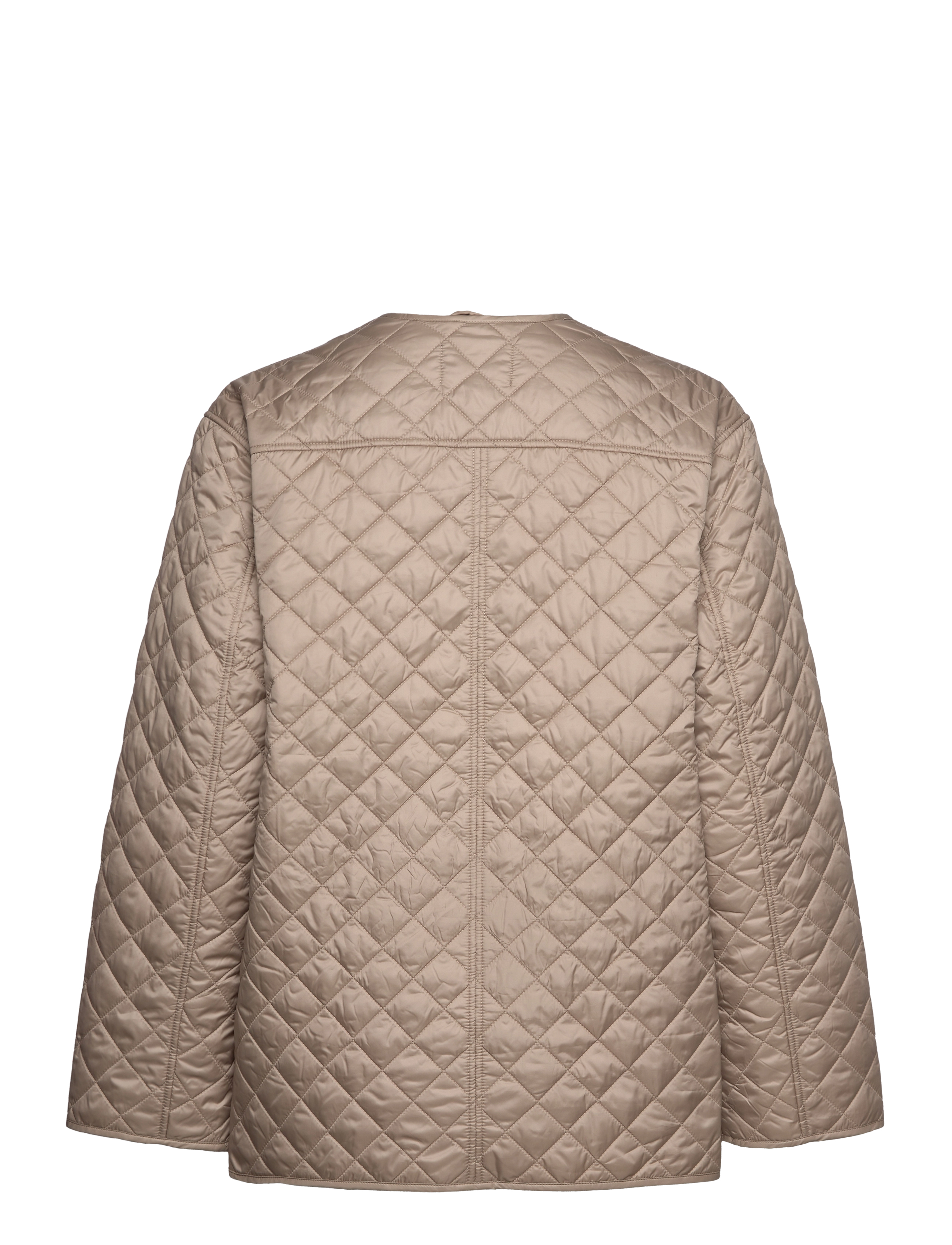 GANT - D2. QUILTED JACKET - concrete beige - 1