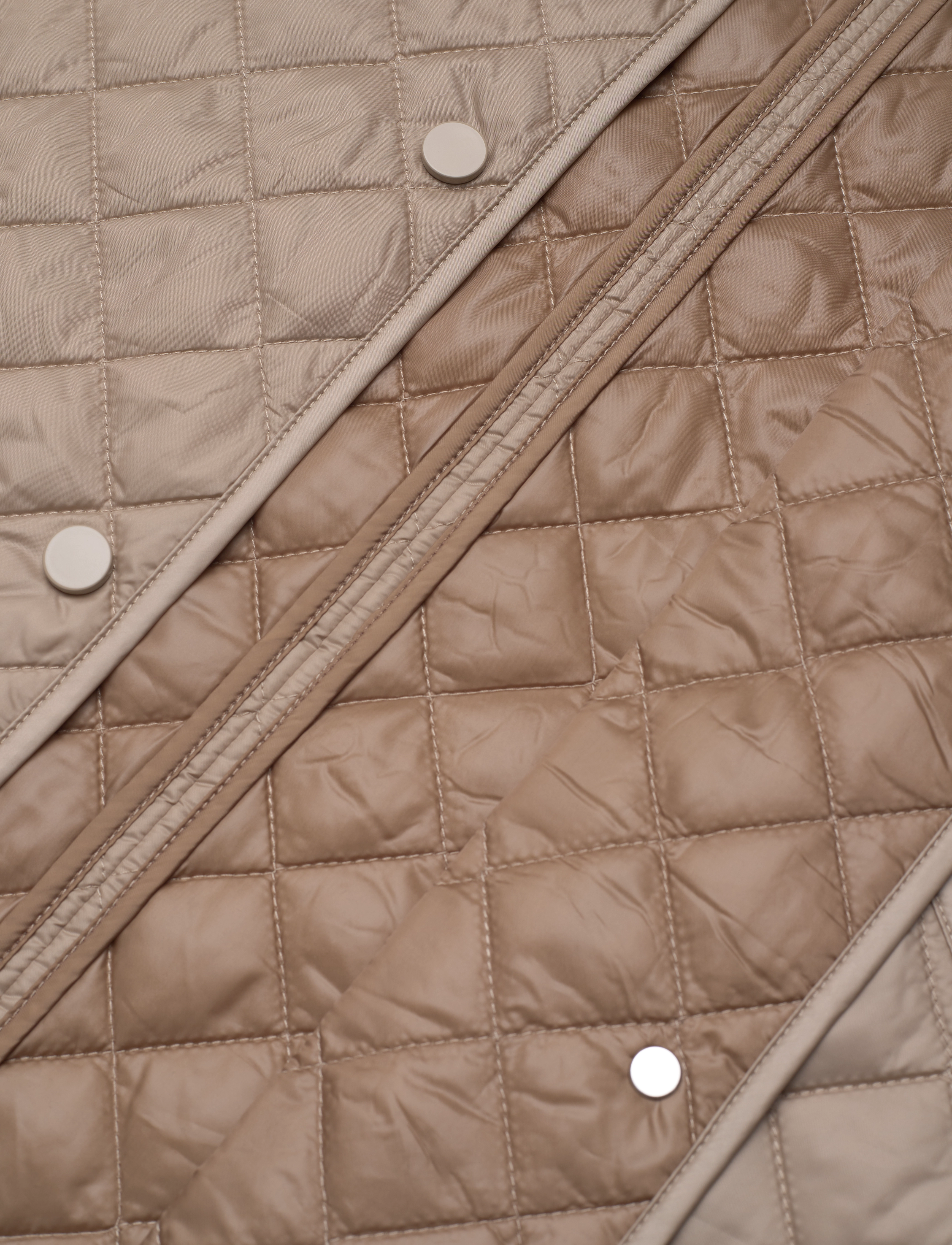 GANT - D2. QUILTED JACKET - concrete beige - 4