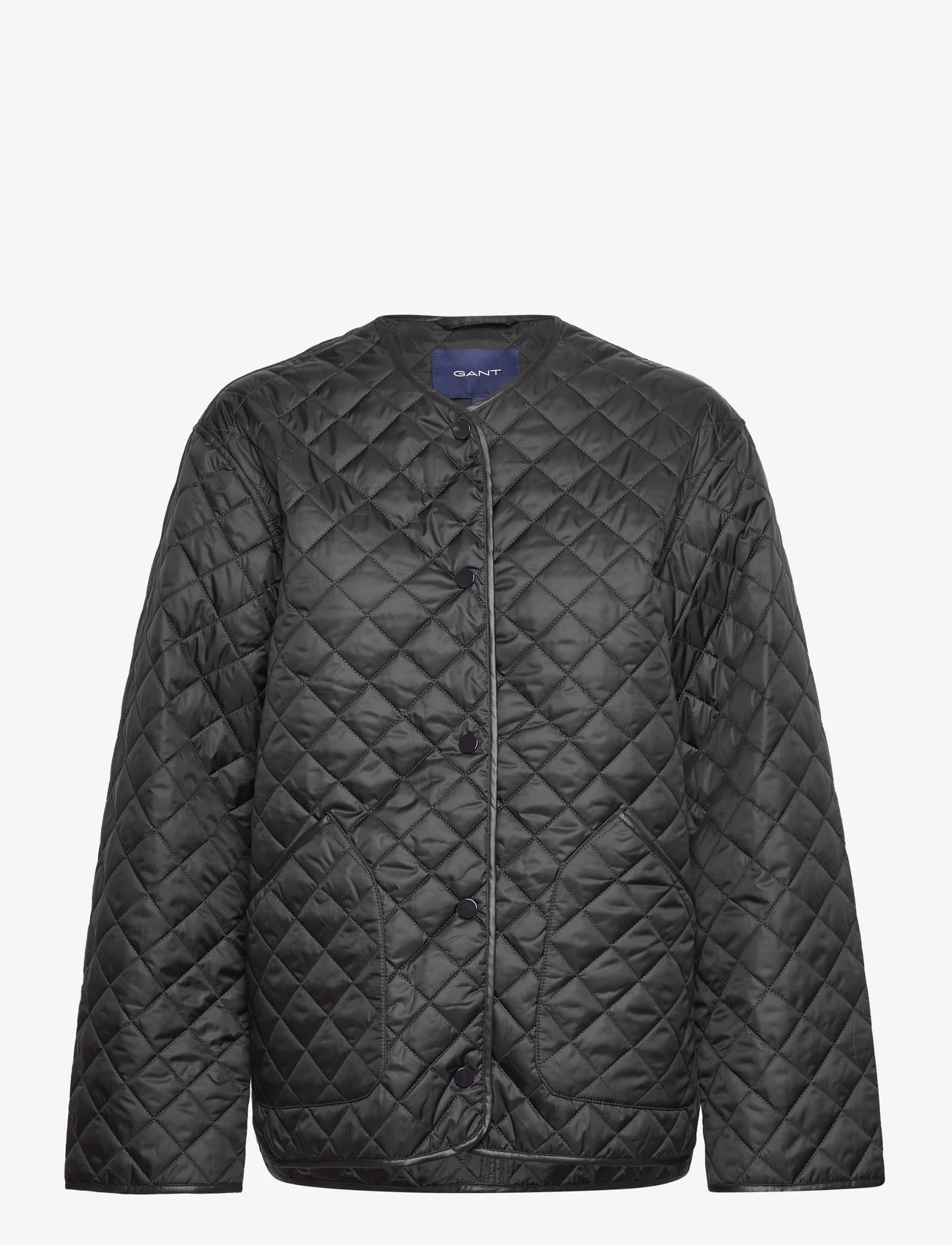 GANT - D2. QUILTED JACKET - quilted jackets - ebony black - 0