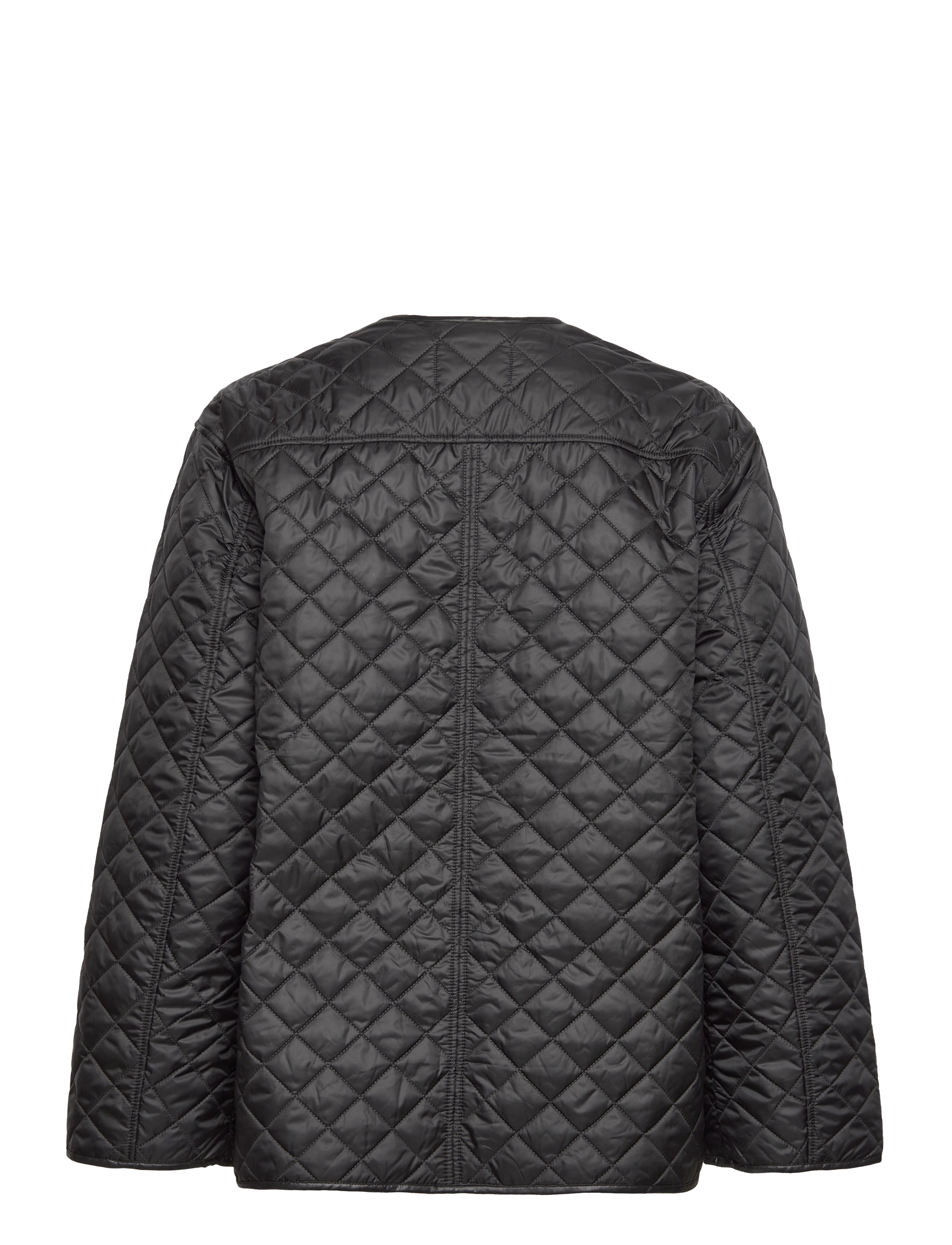 GANT - D2. QUILTED JACKET - ebony black - 1