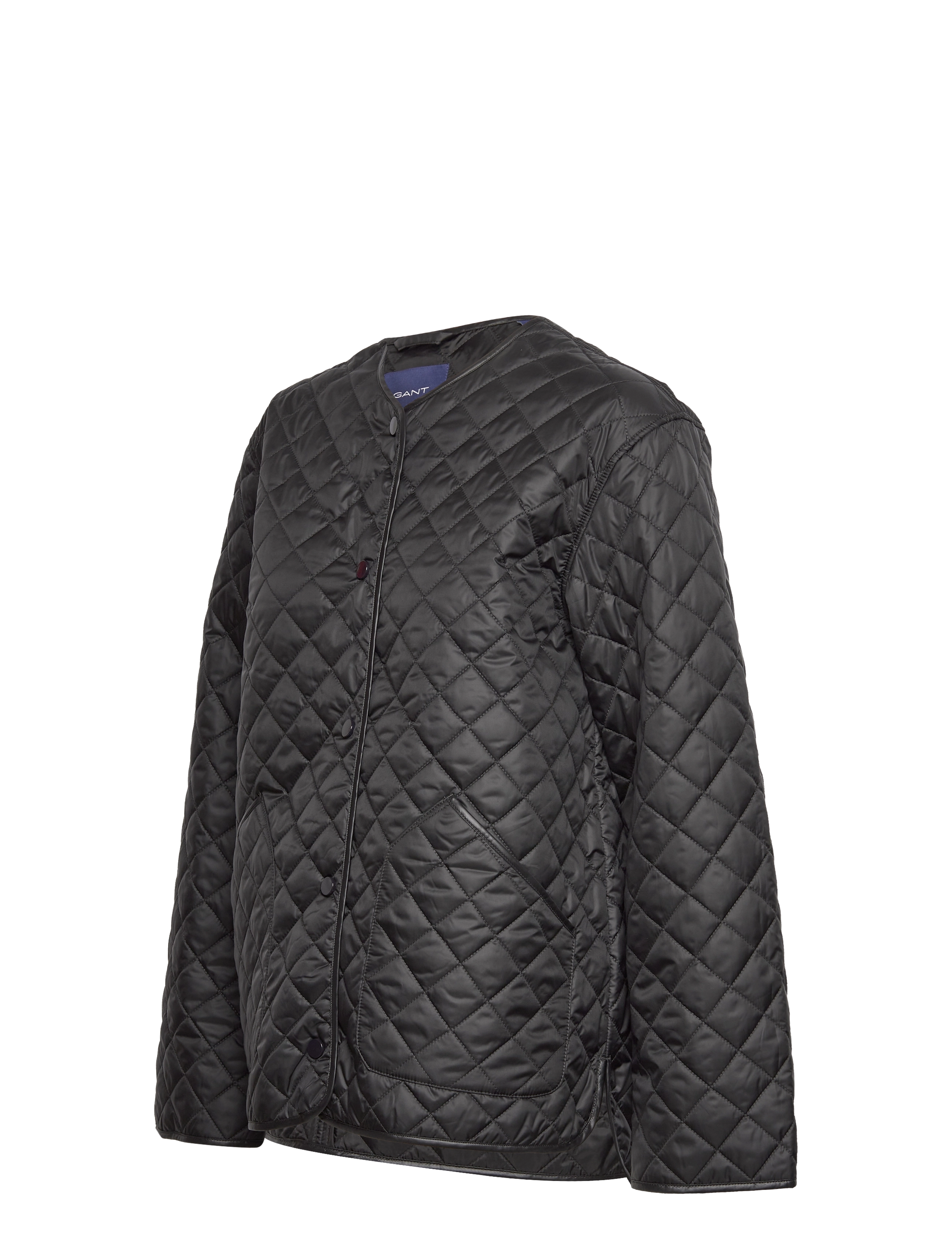 GANT - D2. QUILTED JACKET - ebony black - 3
