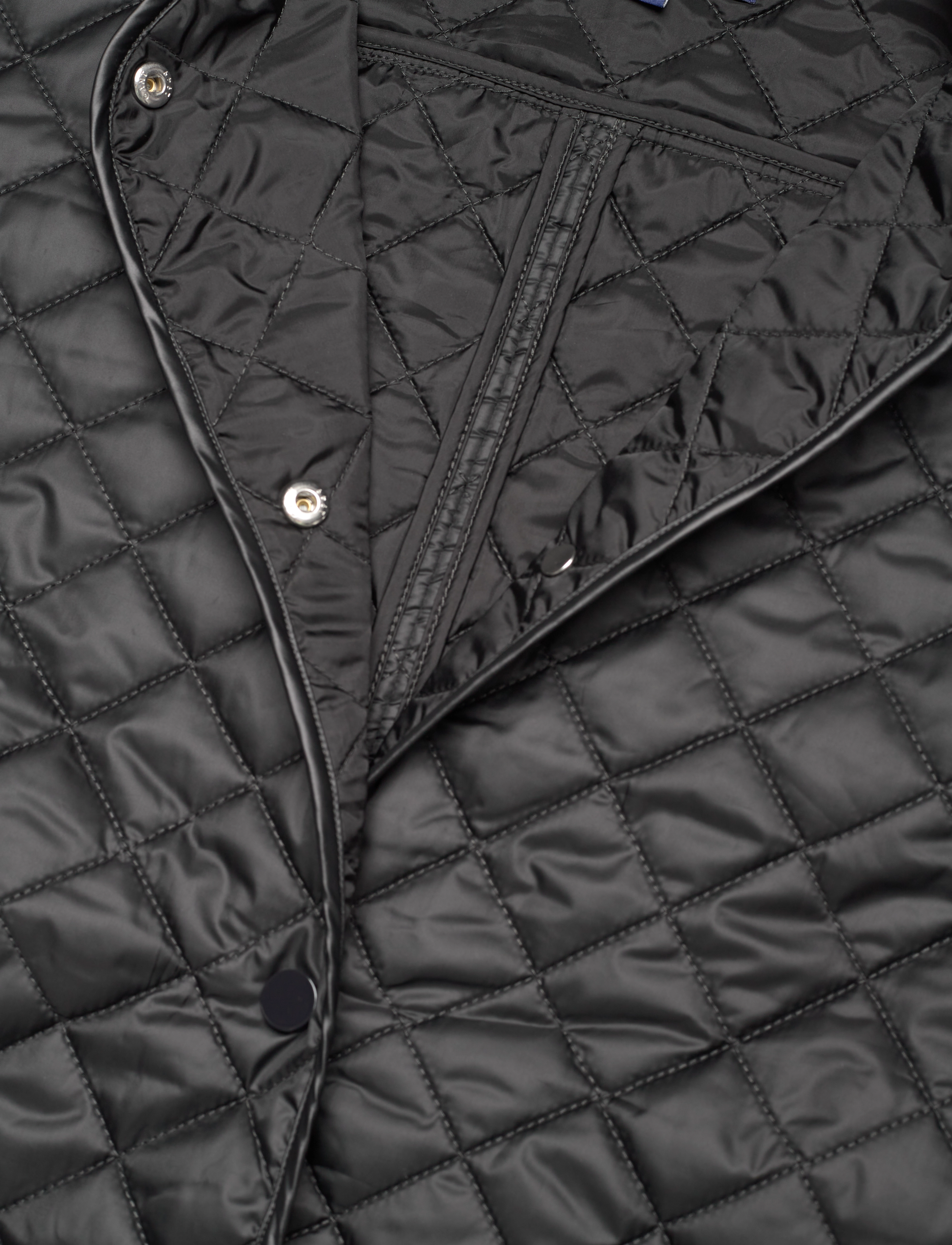 GANT - D2. QUILTED JACKET - ebony black - 4