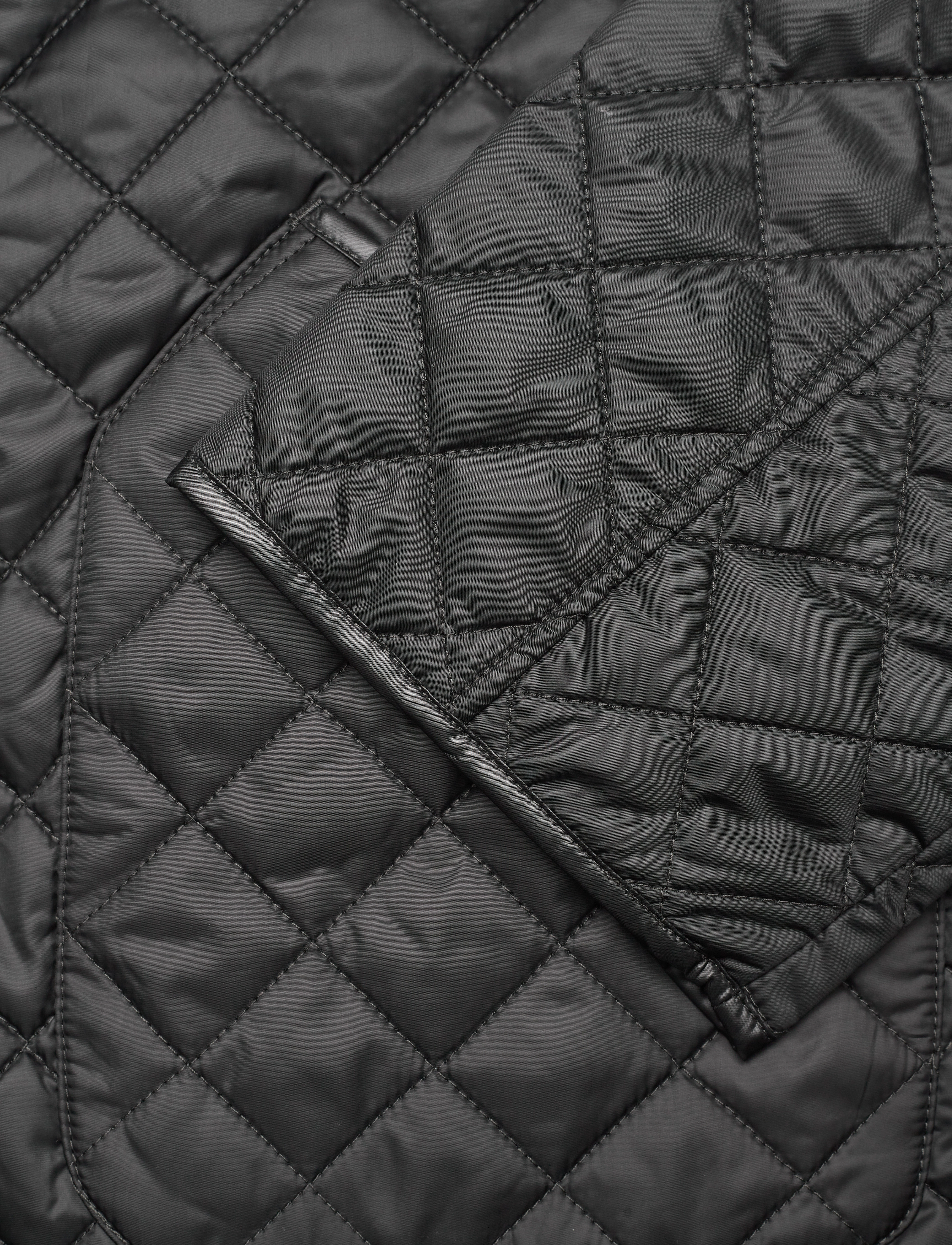 GANT - D2. QUILTED JACKET - ebony black - 5