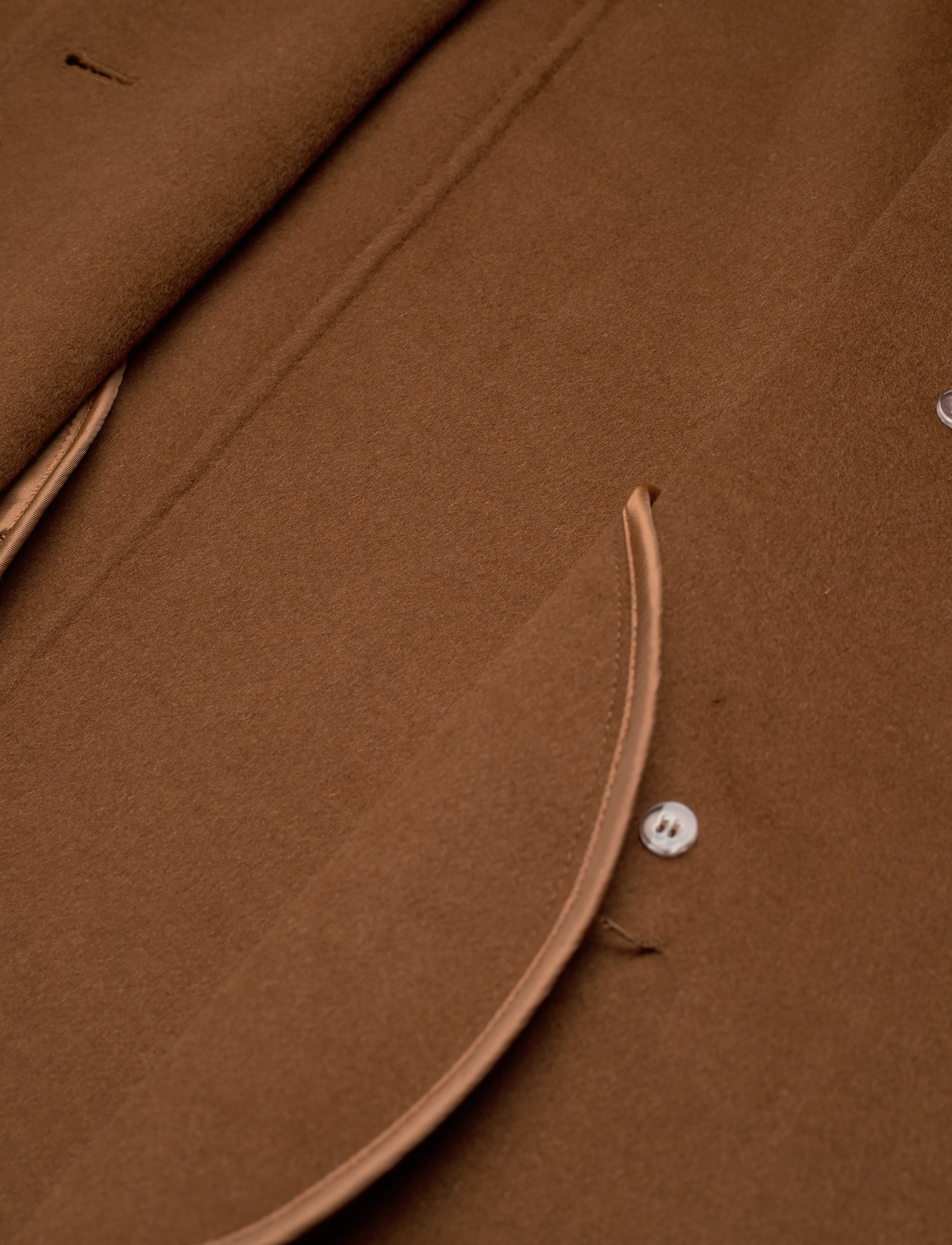 GANT - D2. HANDSTITCHED PEACOAT - warm earth - 4