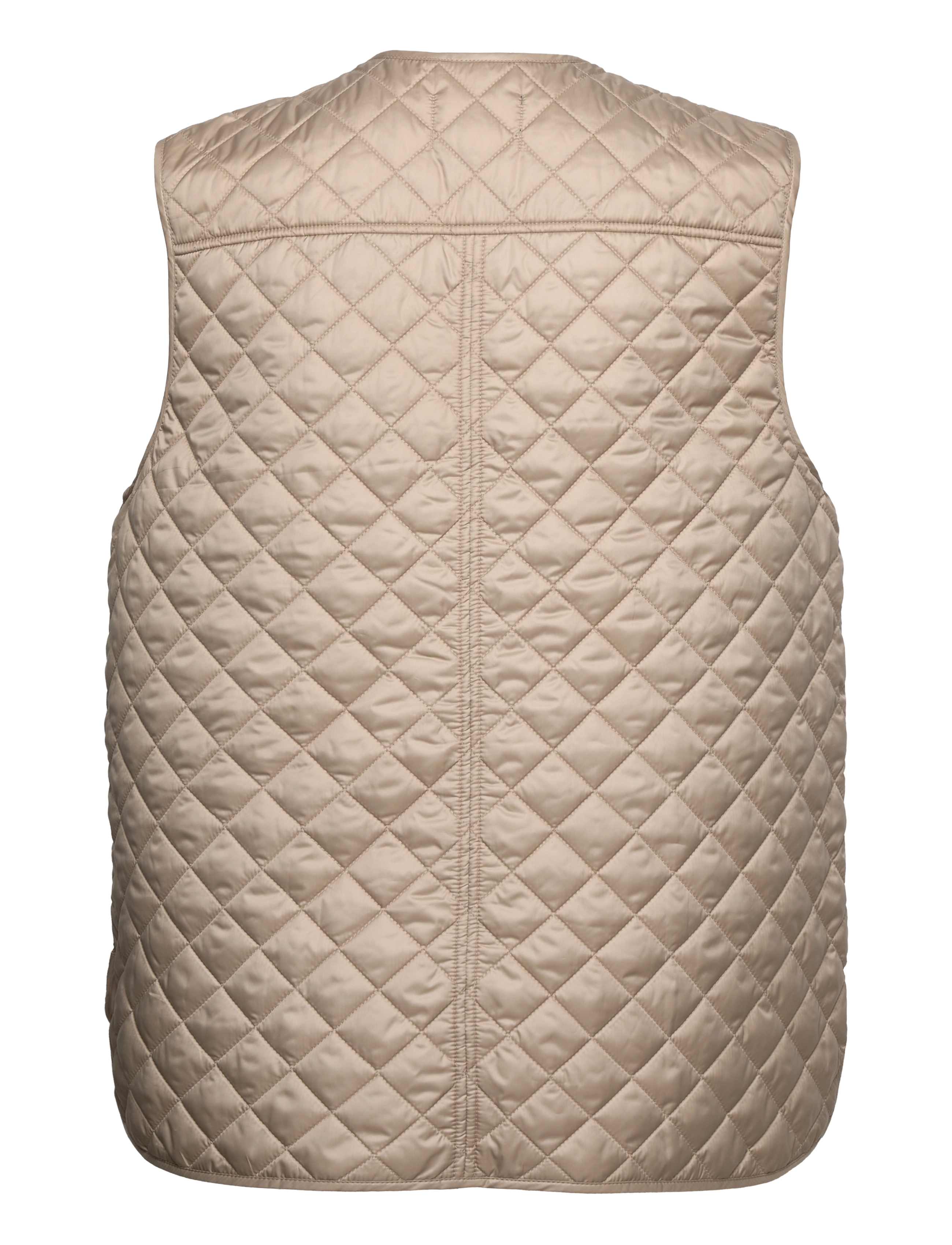 GANT - QUILTED VEST - concrete beige - 1