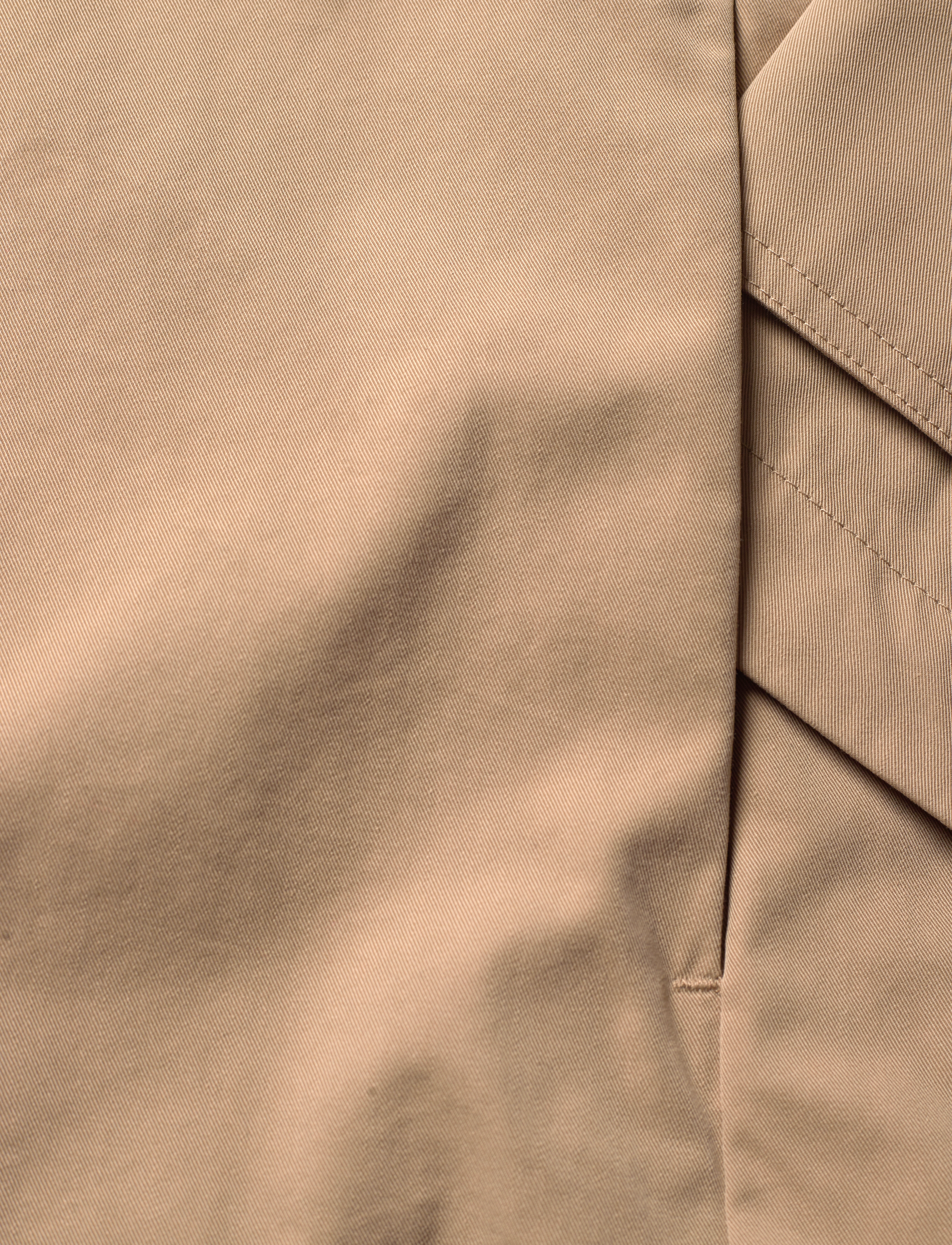 GANT - UNLINED COTTON JACKET - dark khaki - 3