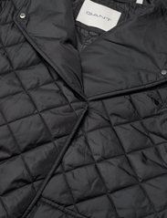 GANT - LONG QUILTED VEST - down- & padded jackets - ebony black - 2