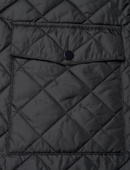 GANT - LONG QUILTED VEST - quilted vests - ebony black - 3