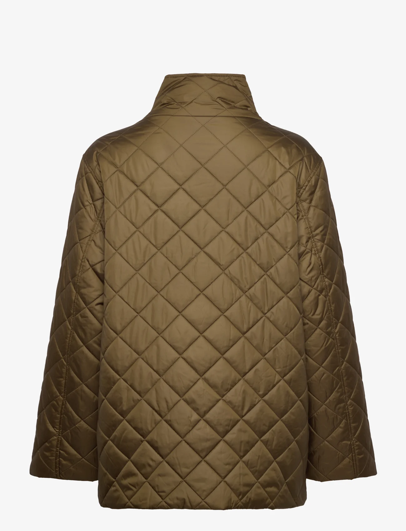 GANT - QUILTED JACKET - quilted jackets - dark cactus - 1