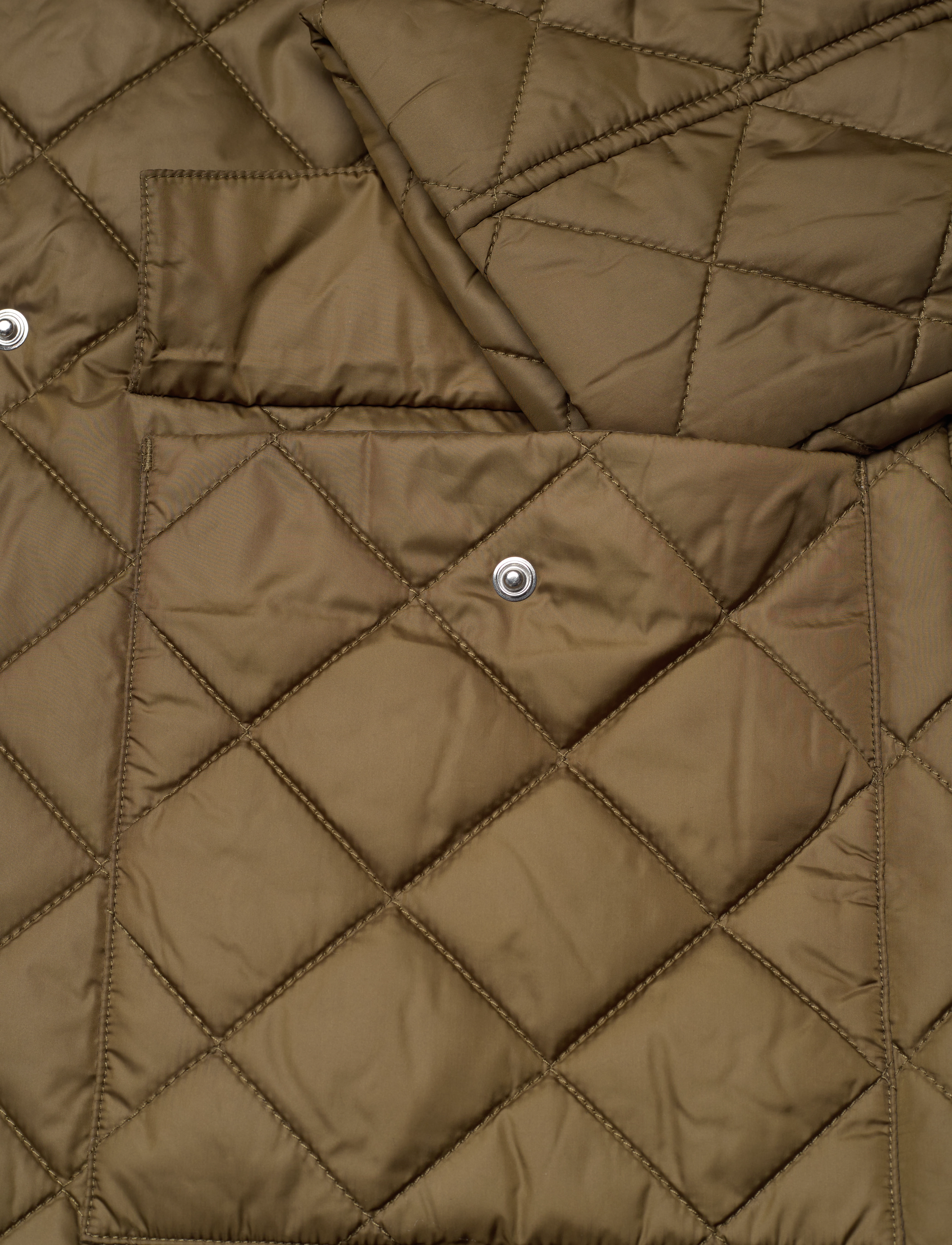 GANT - QUILTED JACKET - dark cactus - 3