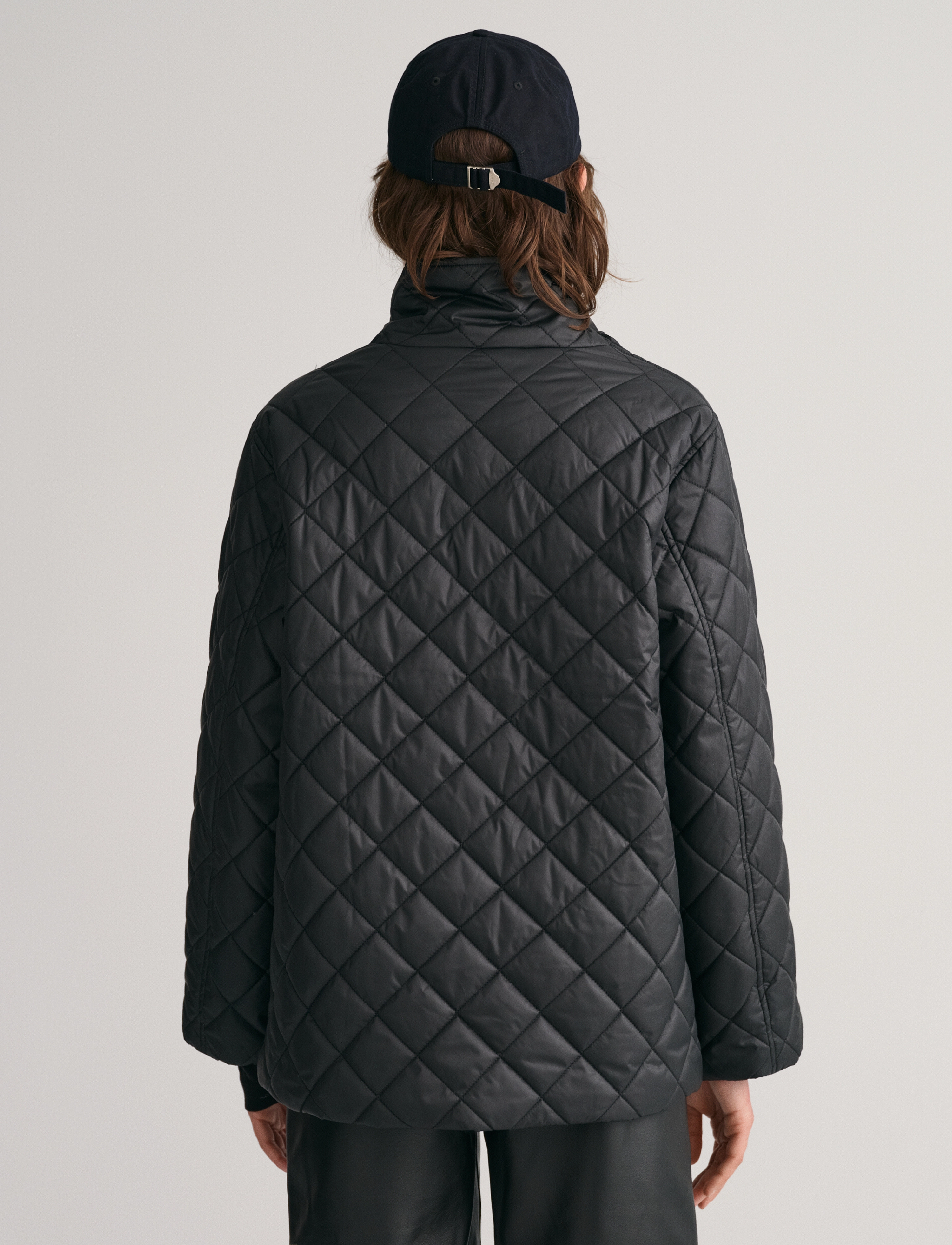 GANT - QUILTED JACKET - ebony black - 3