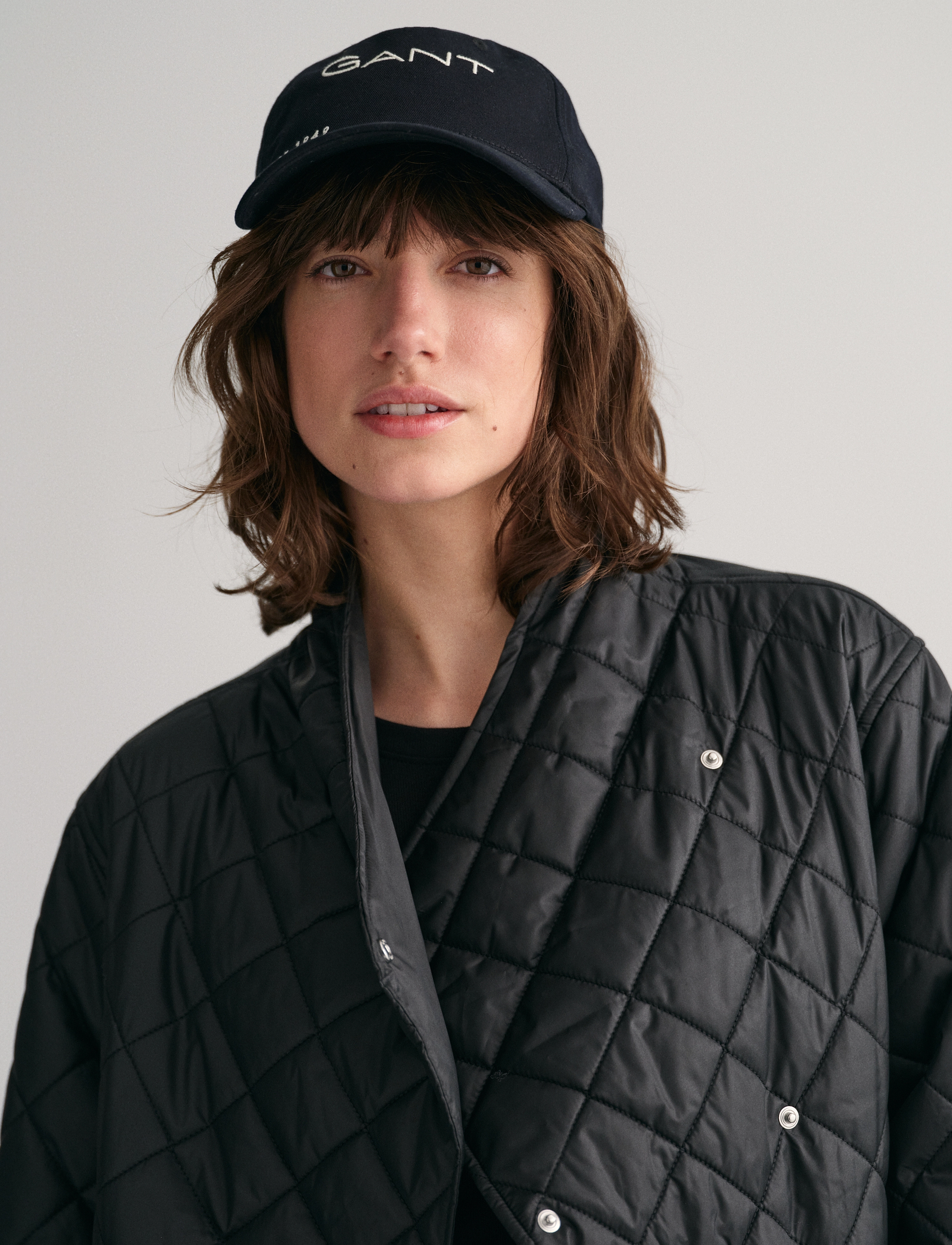 GANT - QUILTED JACKET - ebony black - 4