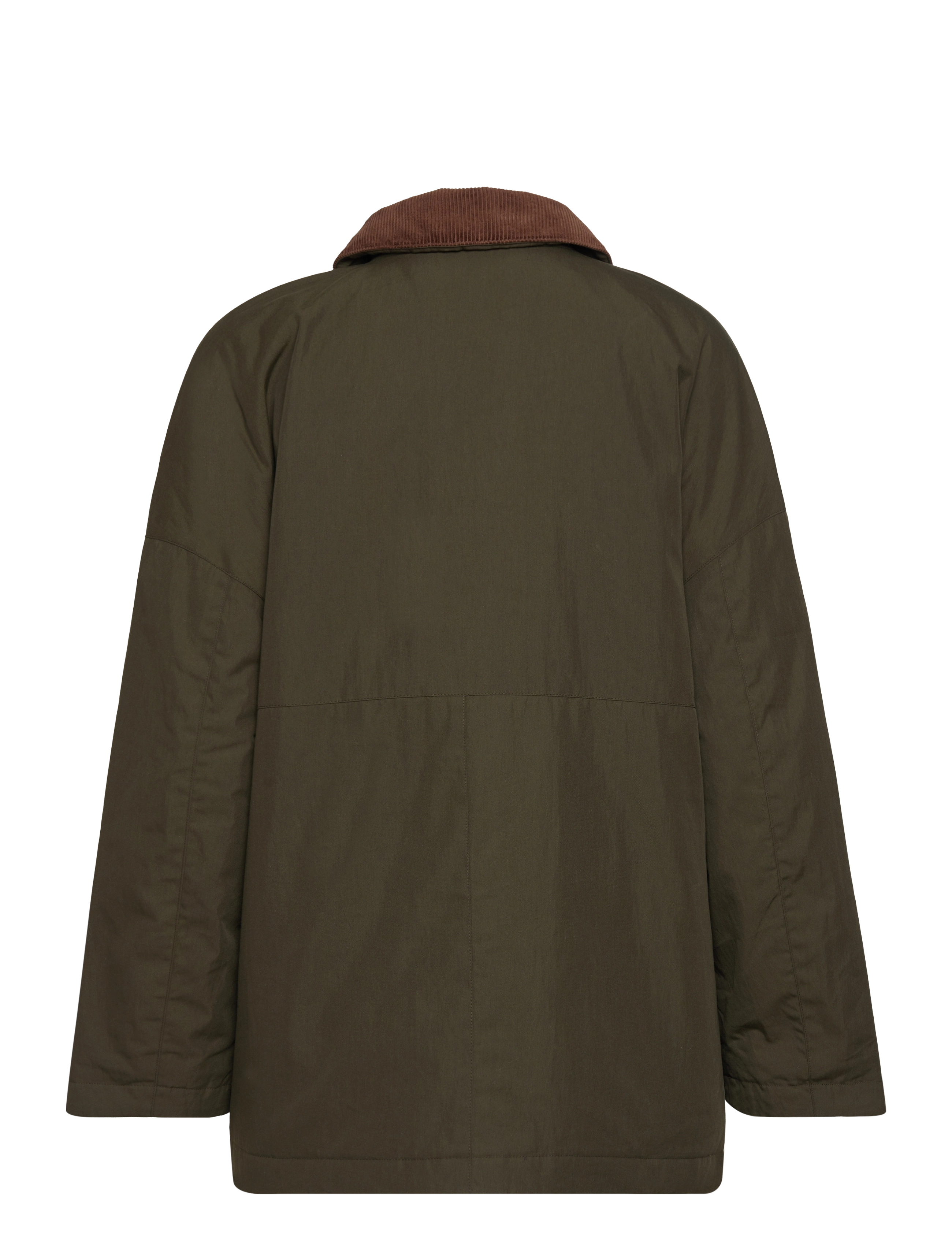 GANT - WAXED MID LENGTH JACKET - dark cactus - 1