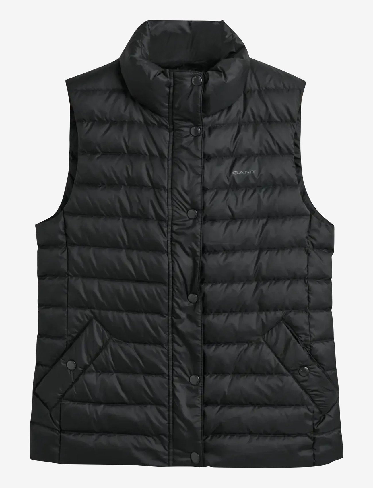 Gant - LIGHT DOWN VEST - forårsjakker - black - 1