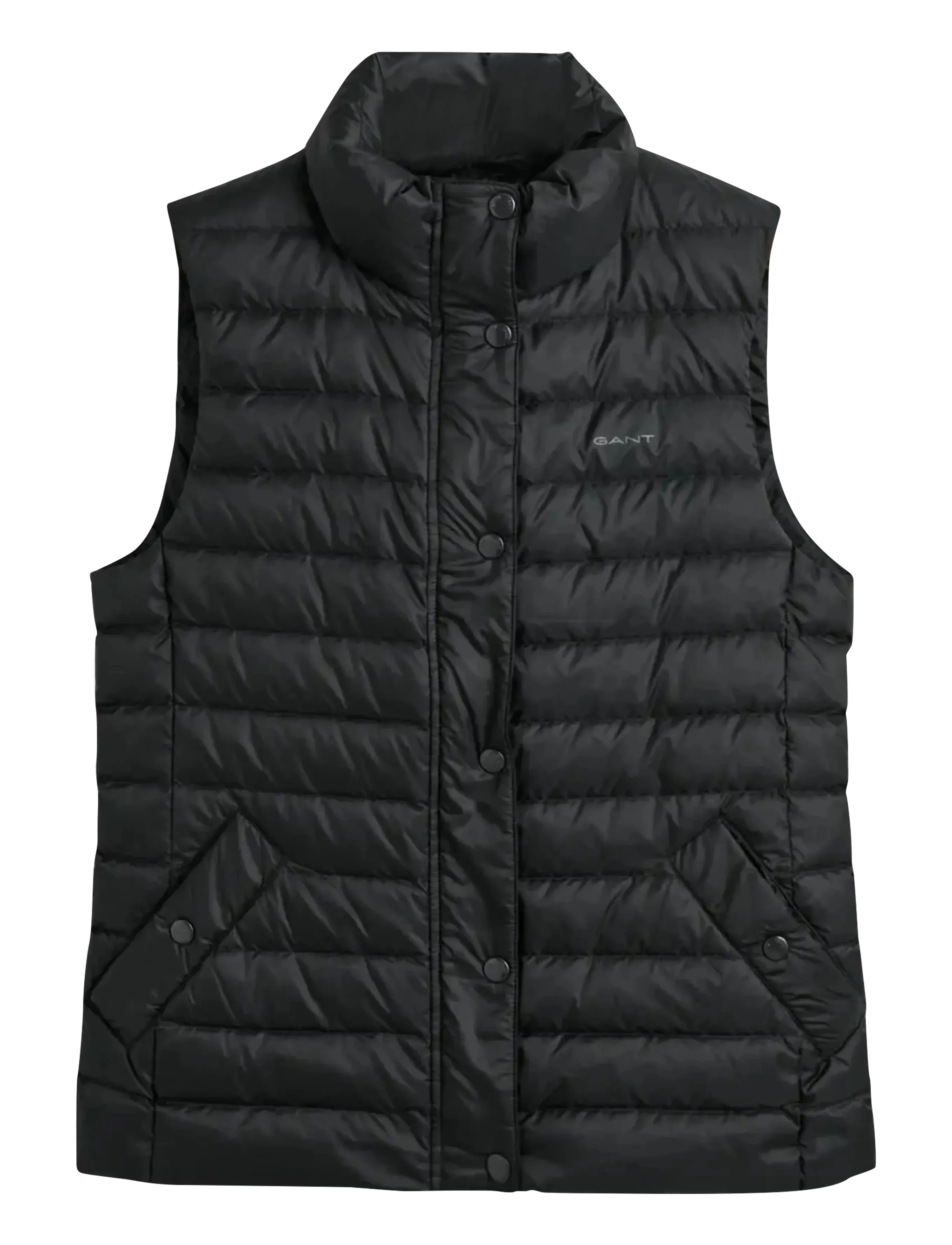 GANT LIGHT DOWN VEST - Vestid - BLACK / black