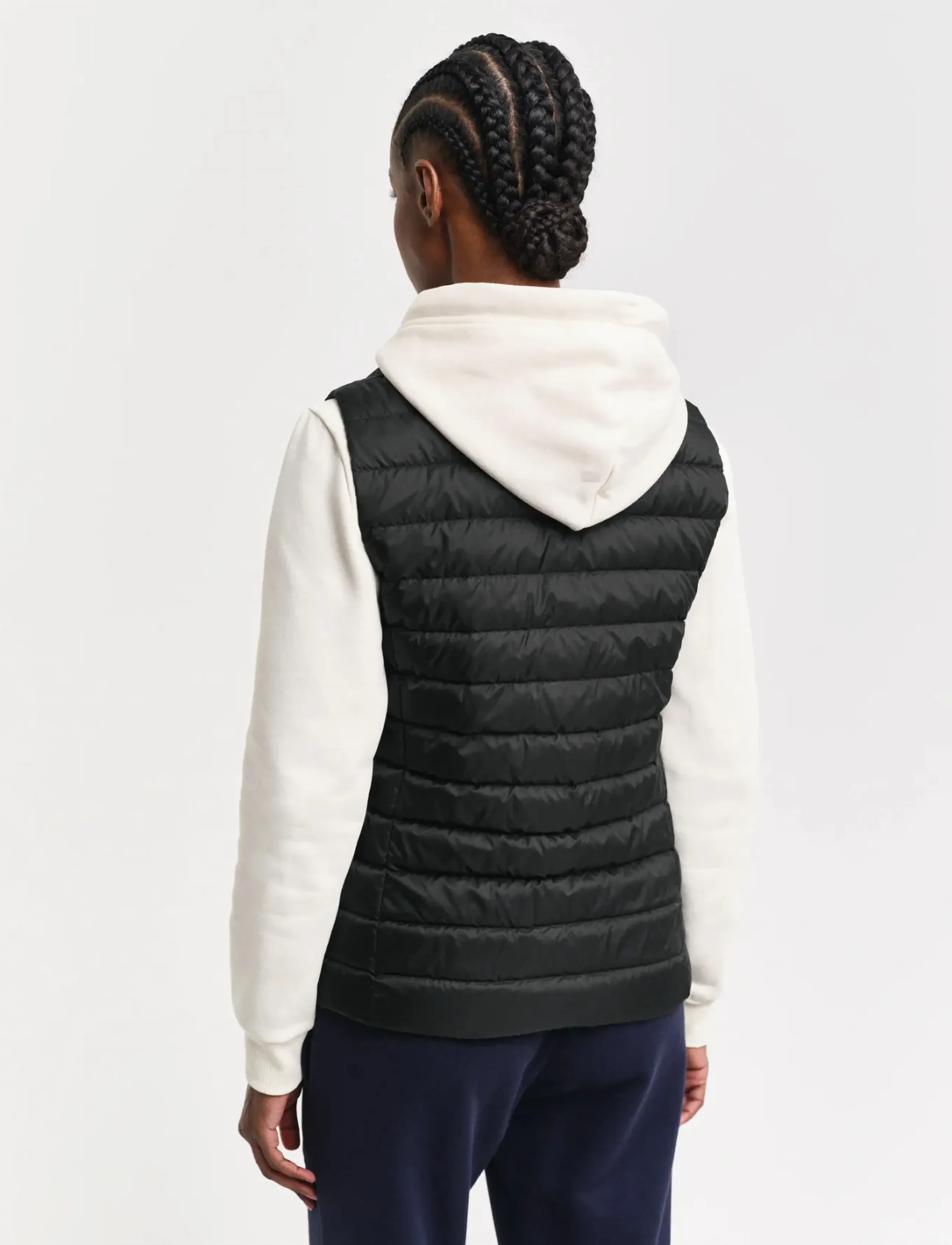 Gant - LIGHT DOWN VEST - frühlingsjacken - black - 2