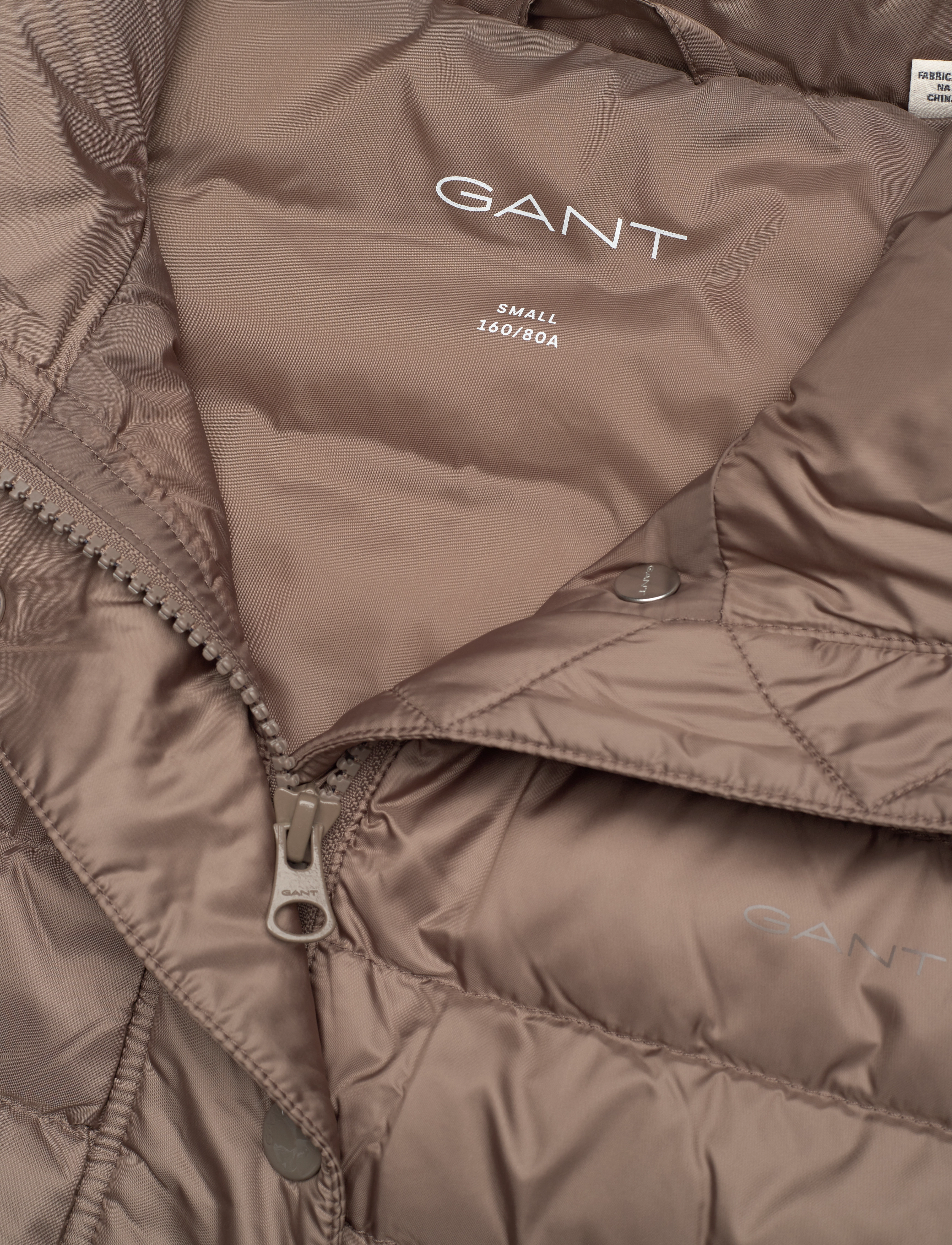 Gant - LIGHT DOWN VEST - overtøj - desert brown - 3