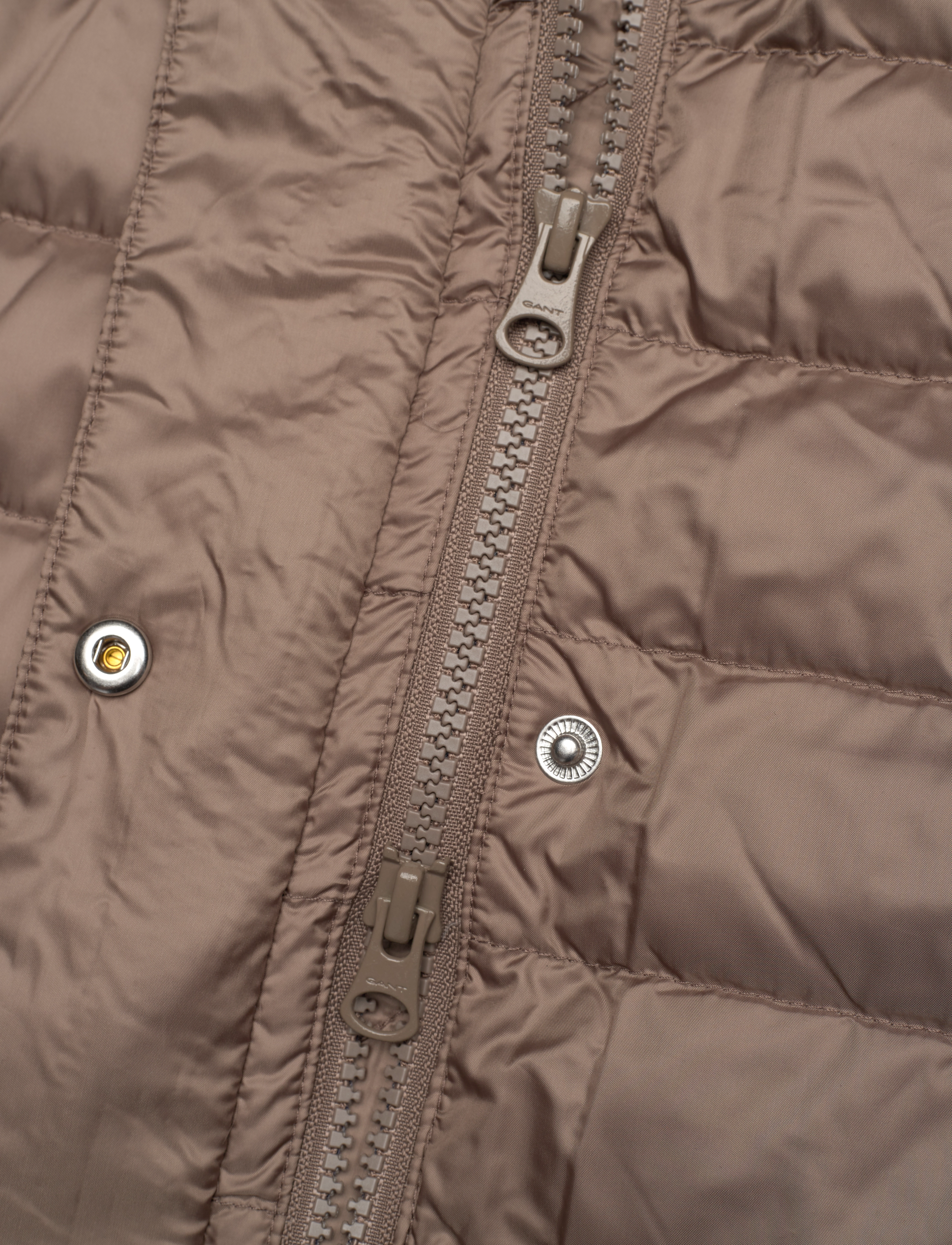 Gant - LIGHT DOWN VEST - overtøj - desert brown - 4