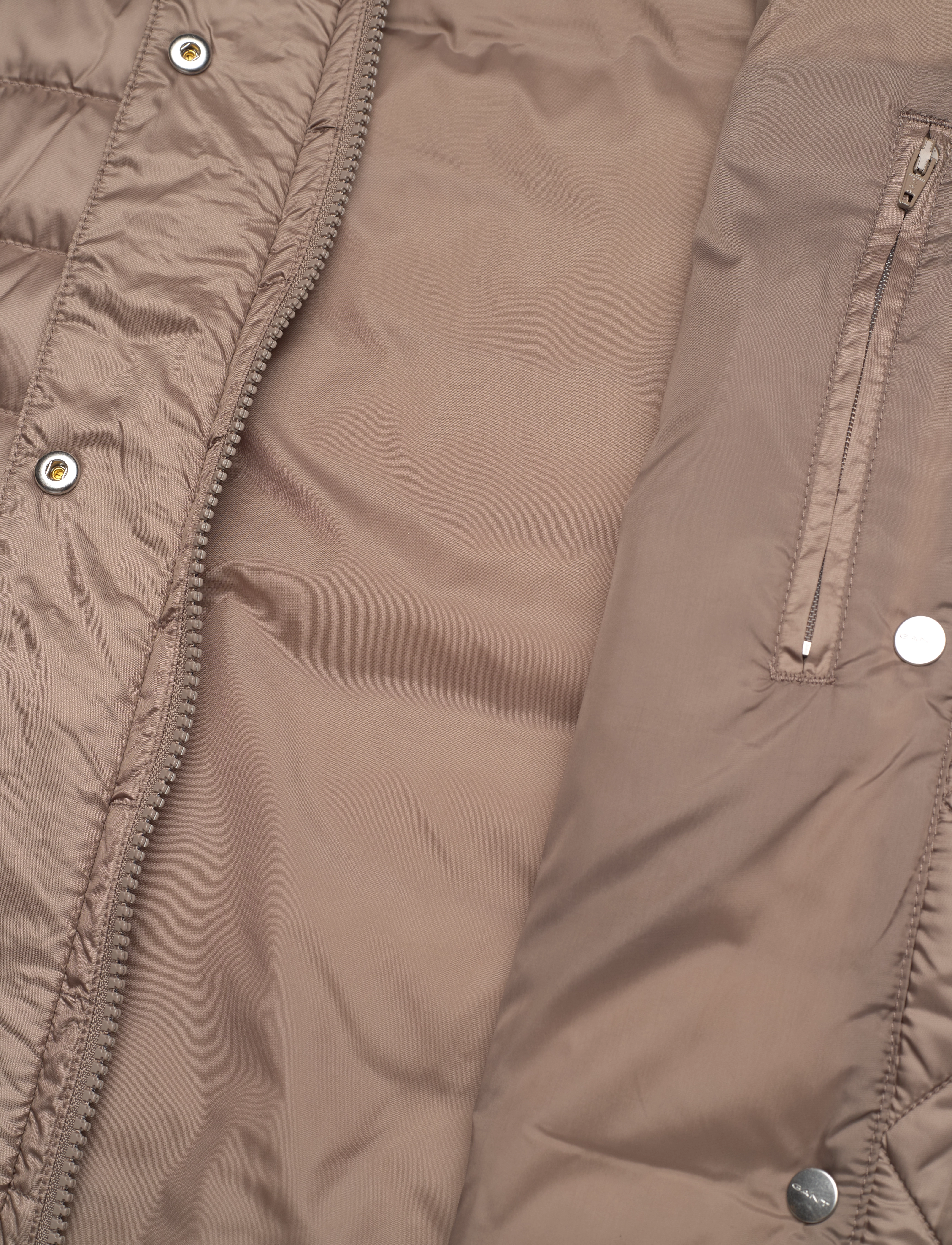 Gant - LIGHT DOWN VEST - overtøj - desert brown - 2