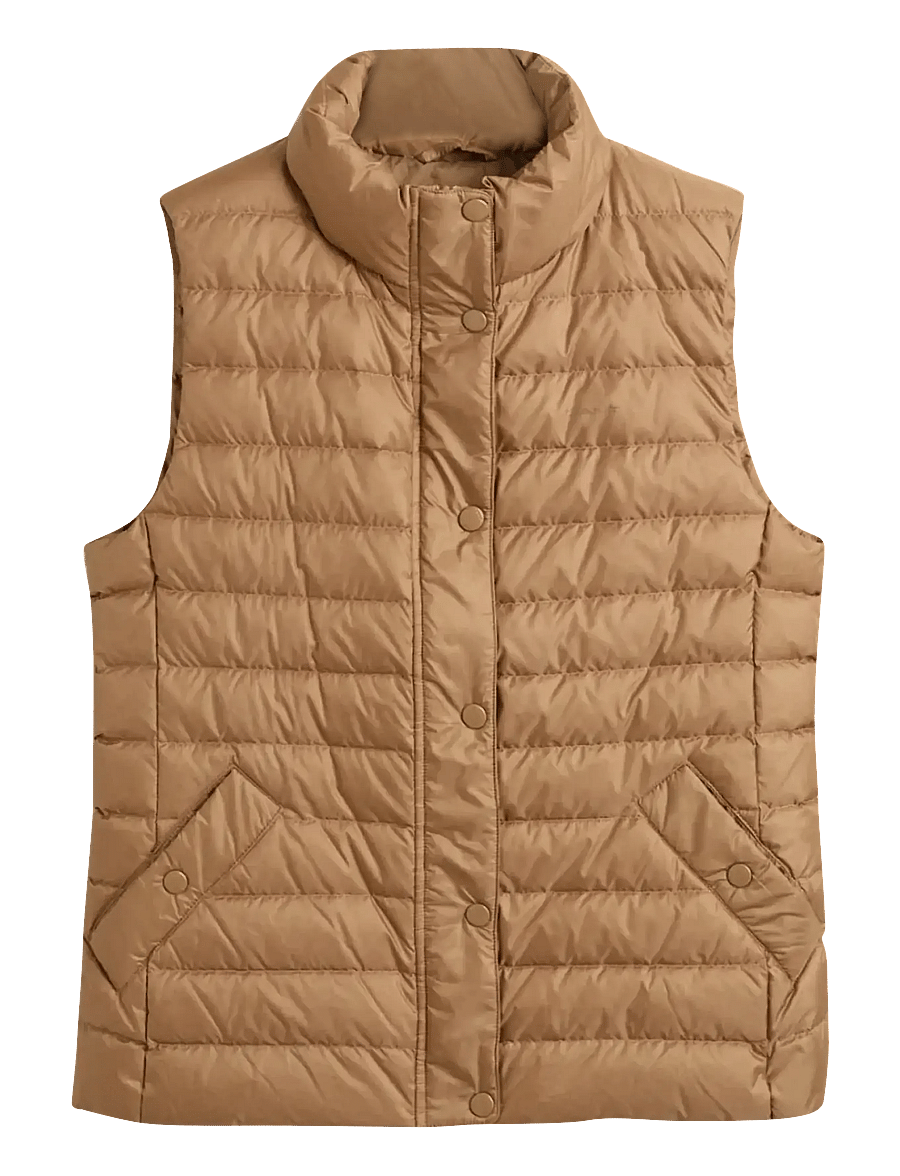 Gant - LIGHT DOWN VEST - steppwesten - warm khaki - 1