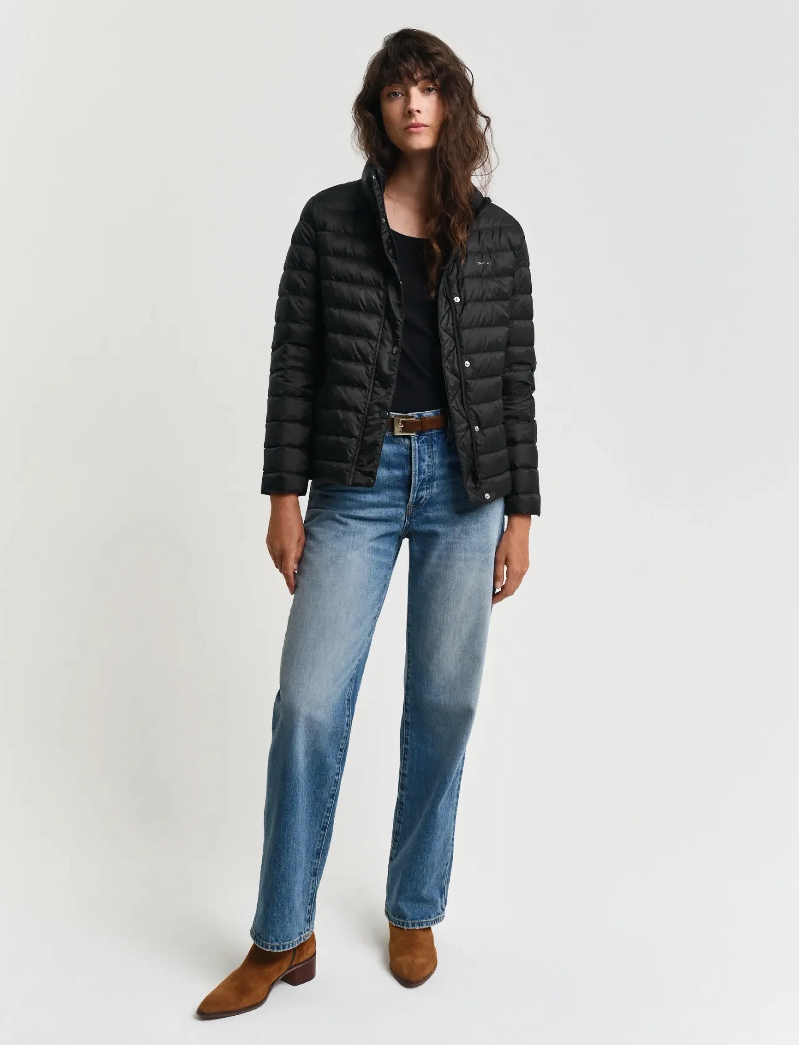 Gant - LIGHT DOWN JACKET - voodriga jakid - black - 5
