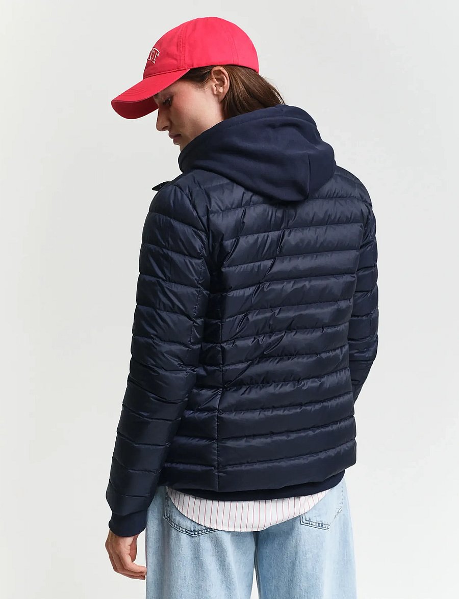 Gant - LIGHT DOWN JACKET - winterjacken - evening blue - 3