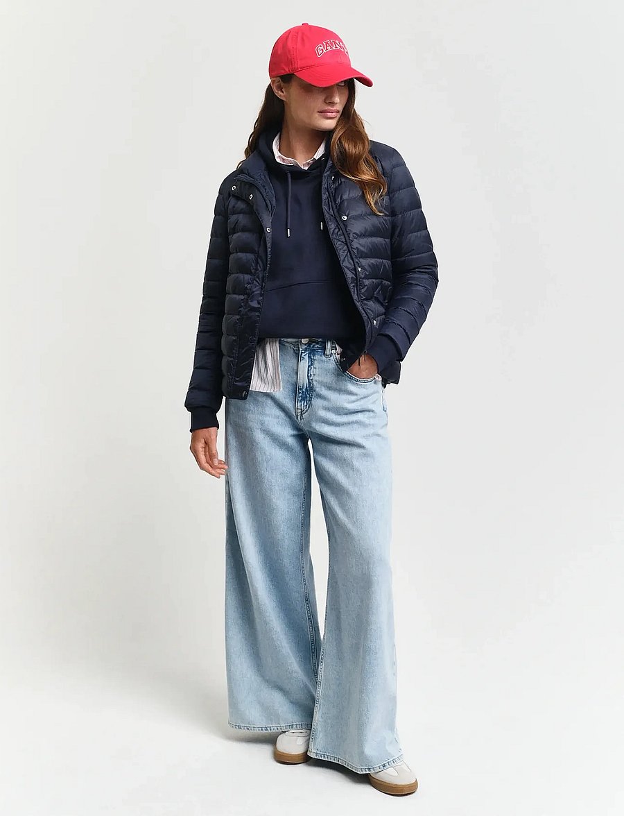 Gant - LIGHT DOWN JACKET - winterjacken - evening blue - 5