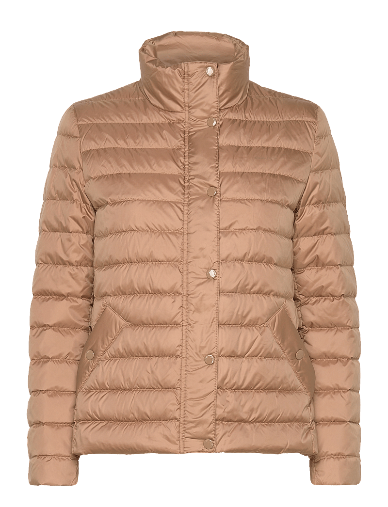 Gant - LIGHT DOWN JACKET - winterjacken - warm khaki - 1