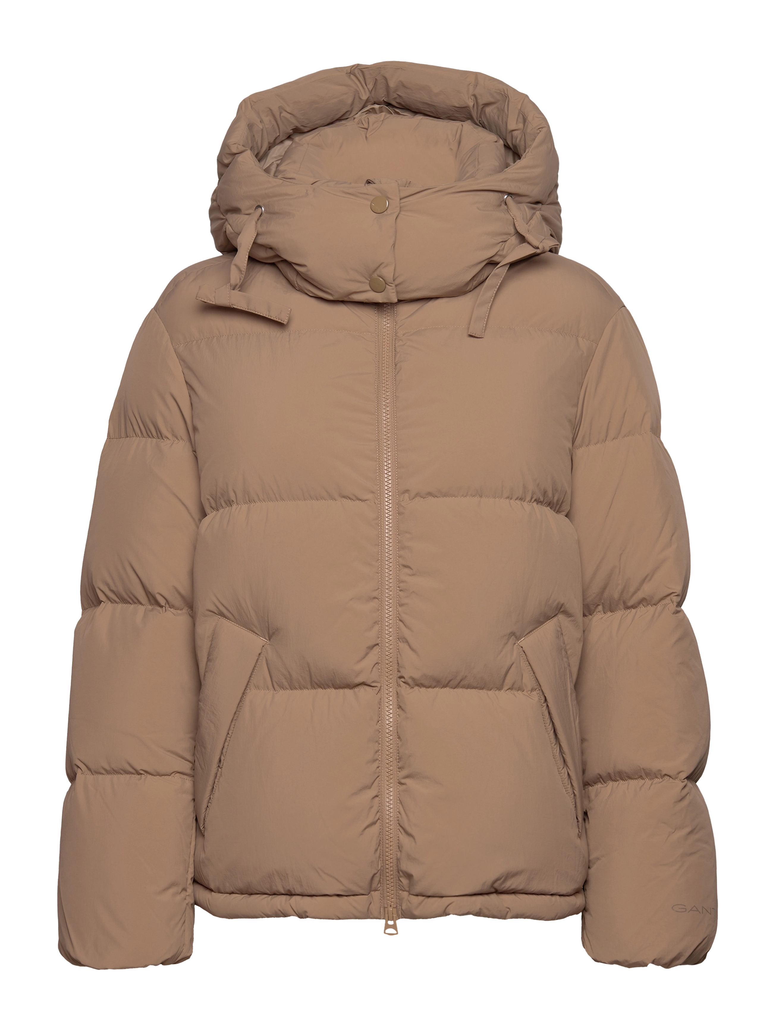 SHORT DOWN JACKET - WARM KHAKI