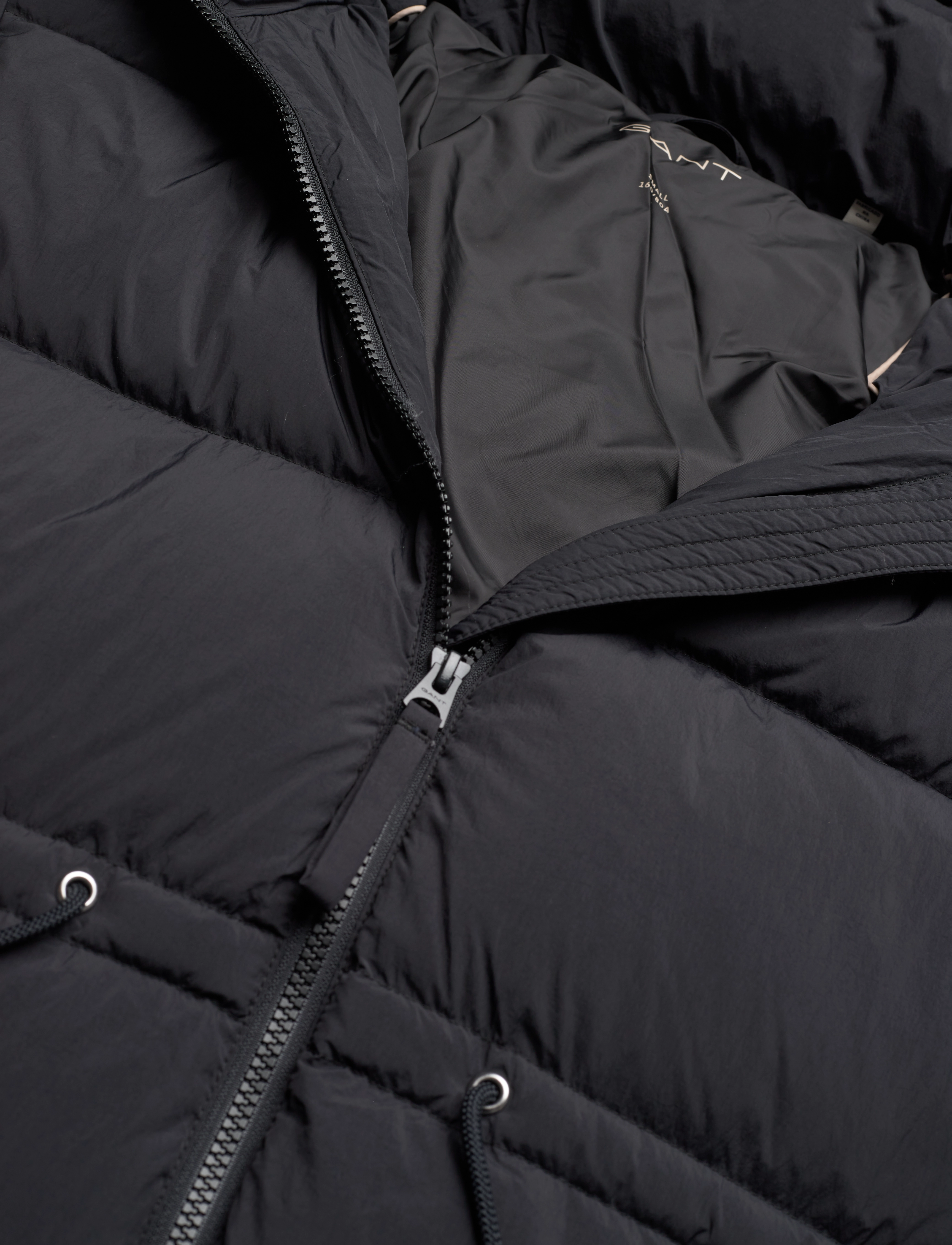 GANT - MID LENGTH DOWN JACKET - ebony black - 2