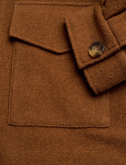 GANT - BOUCLE ZIP JACKET - feestelijke kleding voor outlet-prijzen - chocolate brown - 3