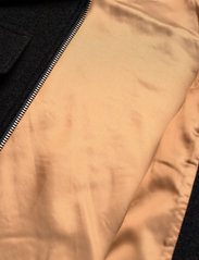 GANT - BOUCLE ZIP JACKET - vakarėlių drabužiai išparduotuvių kainomis - ebony black - 4