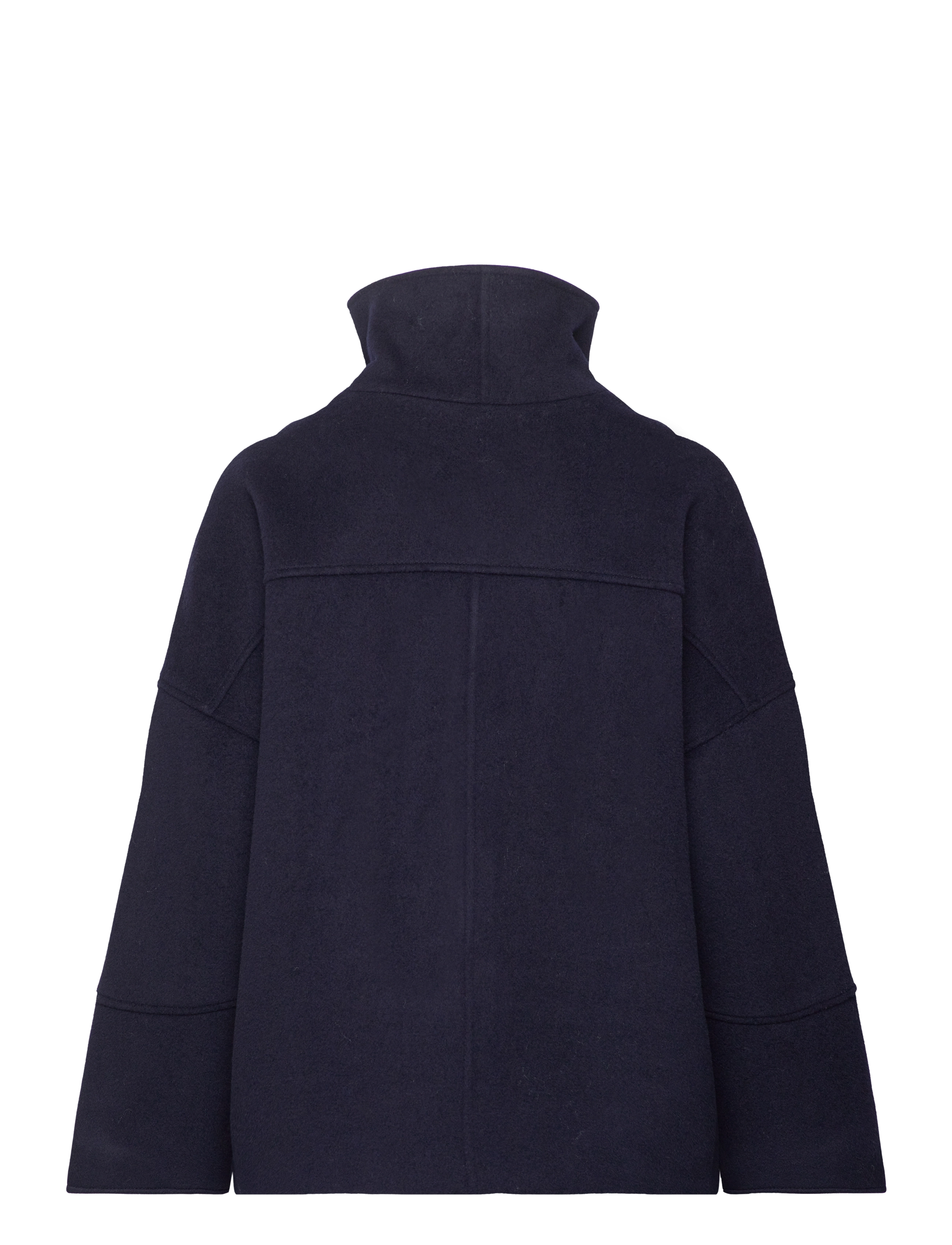 GANT - CROPPED WOOL JACKET - evening blue - 2