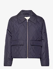 GANT - QUILTED COLLARED JACKET - quilted jackets - evening blue - 0