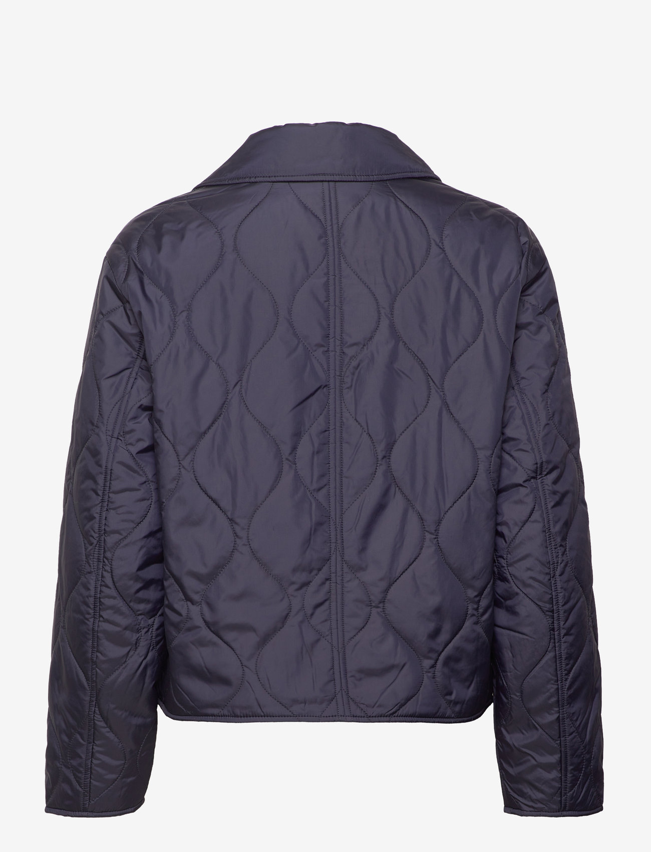 GANT - QUILTED COLLARED JACKET - evening blue - 1