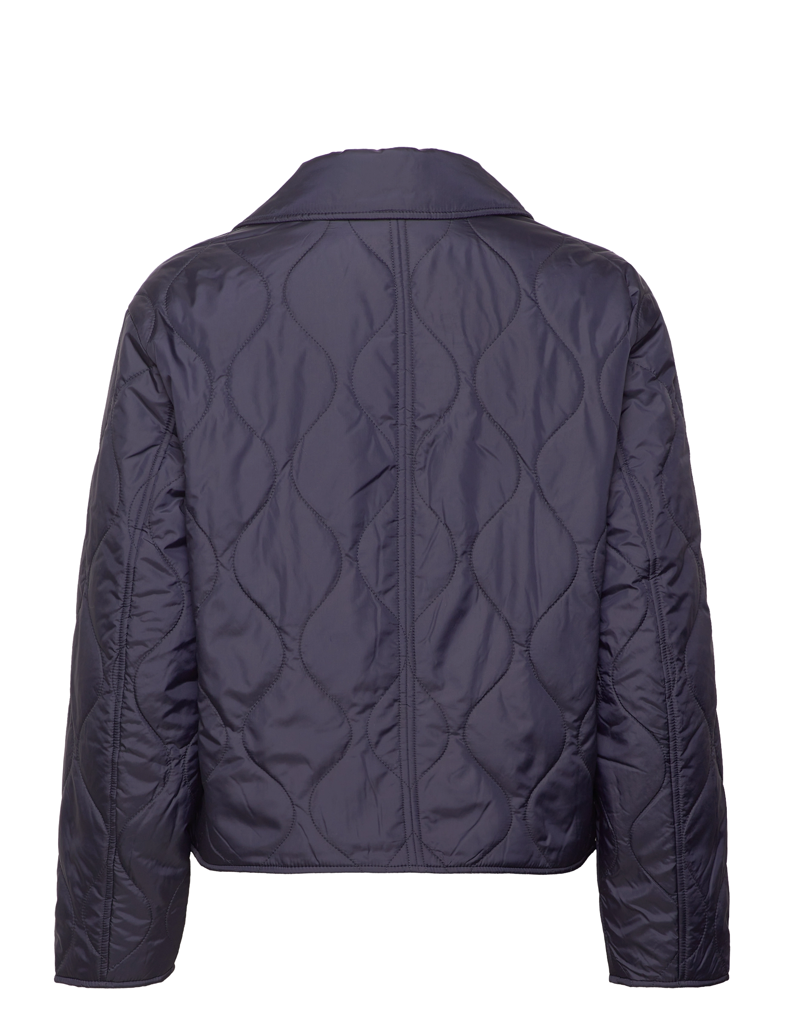 GANT - QUILTED COLLARED JACKET - evening blue - 1