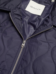 GANT - QUILTED COLLARED JACKET - quilted jackets - evening blue - 2