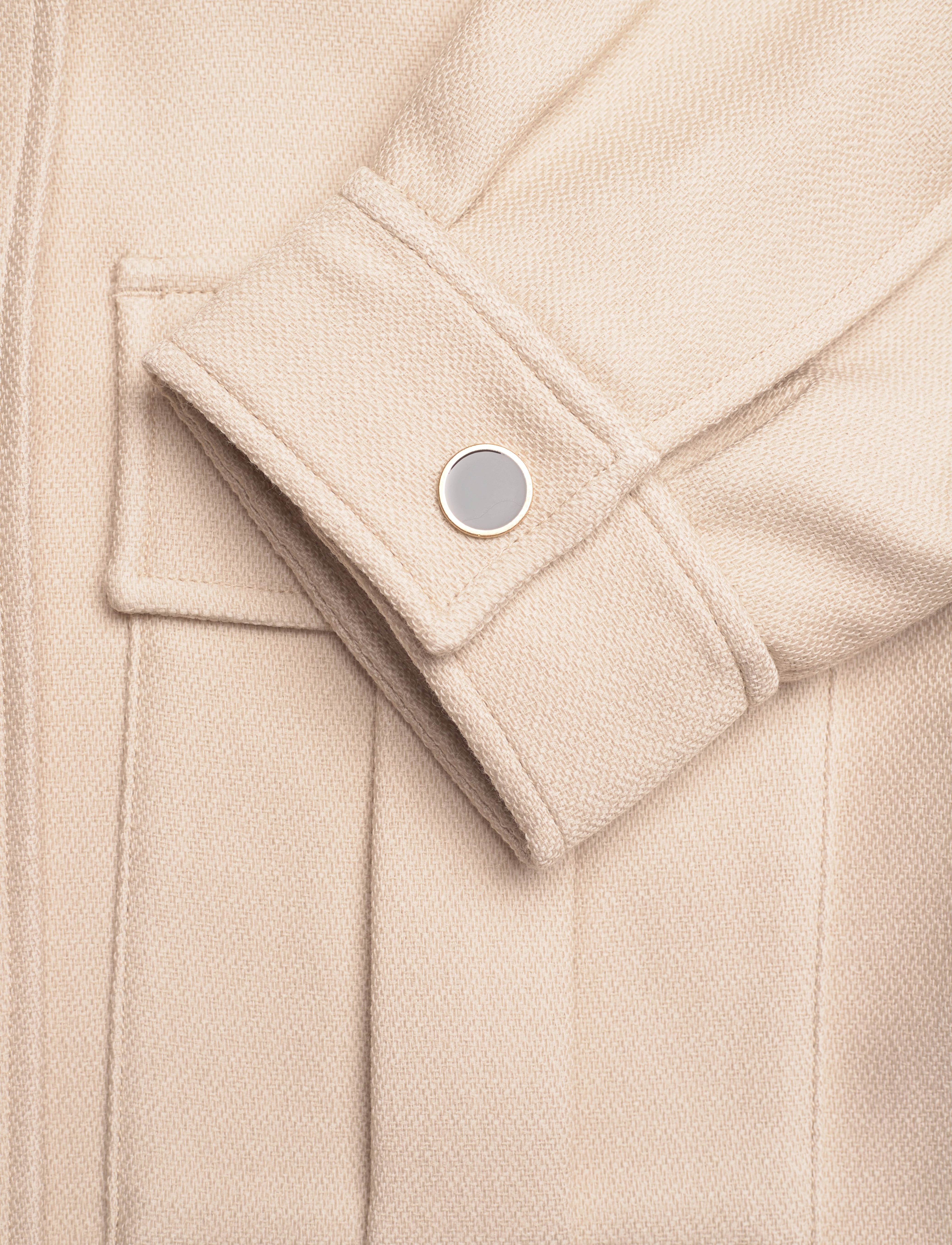 GANT - TEXTURED JACKET - soft oat - 3