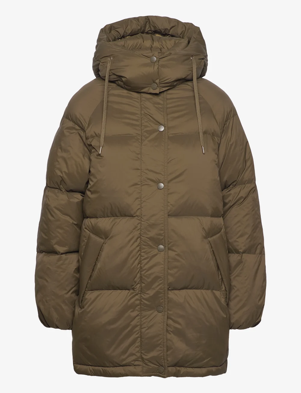 GANT - MID LENGTH DOWN JACKET - dunjackor - dark cactus - 0