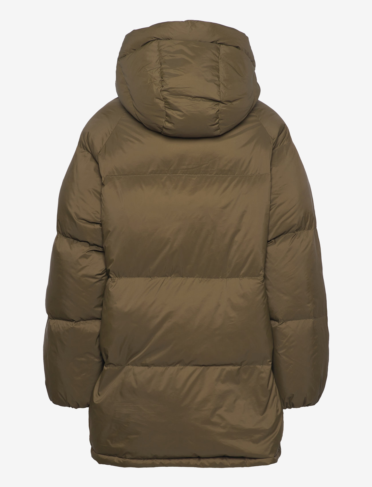 GANT - MID LENGTH DOWN JACKET - overtøj - dark cactus - 1