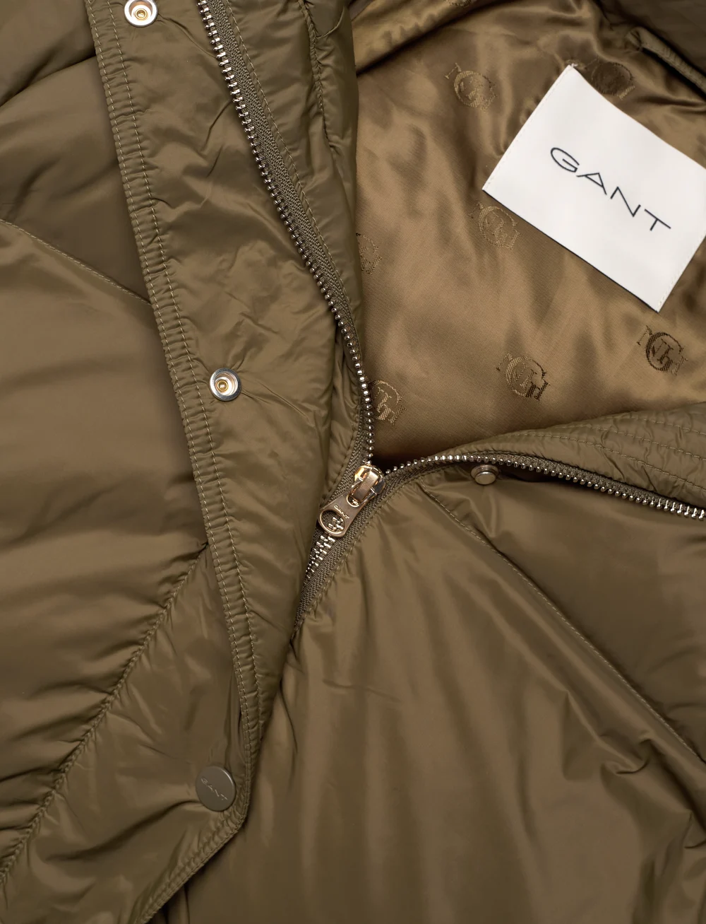 GANT - MID LENGTH DOWN JACKET - dunjackor - dark cactus - 2