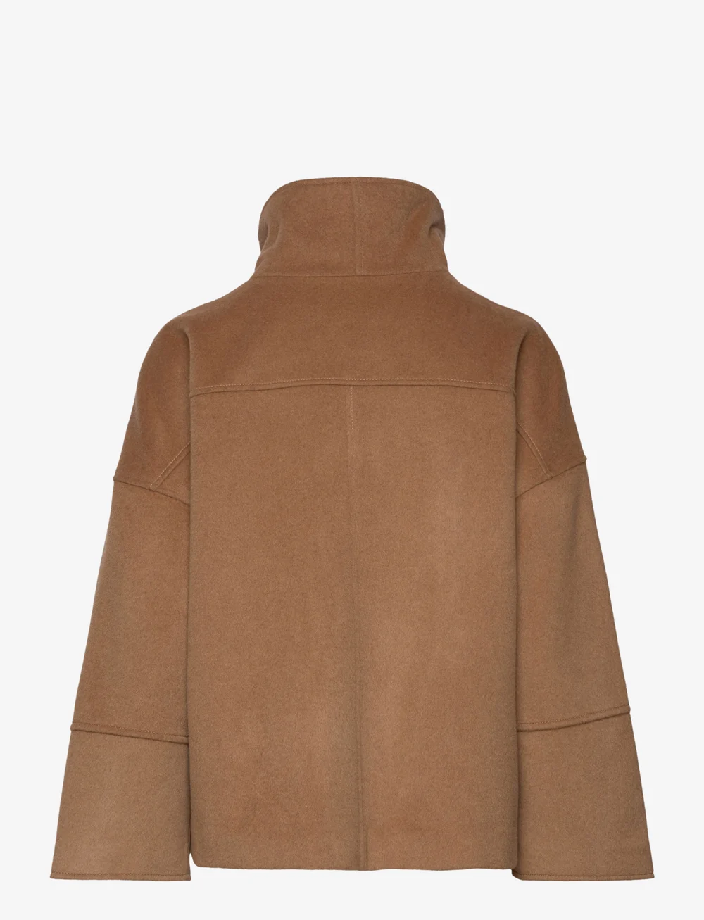 GANT - CROPPED WOOL JACKET - uldjakker - warm khaki - 2