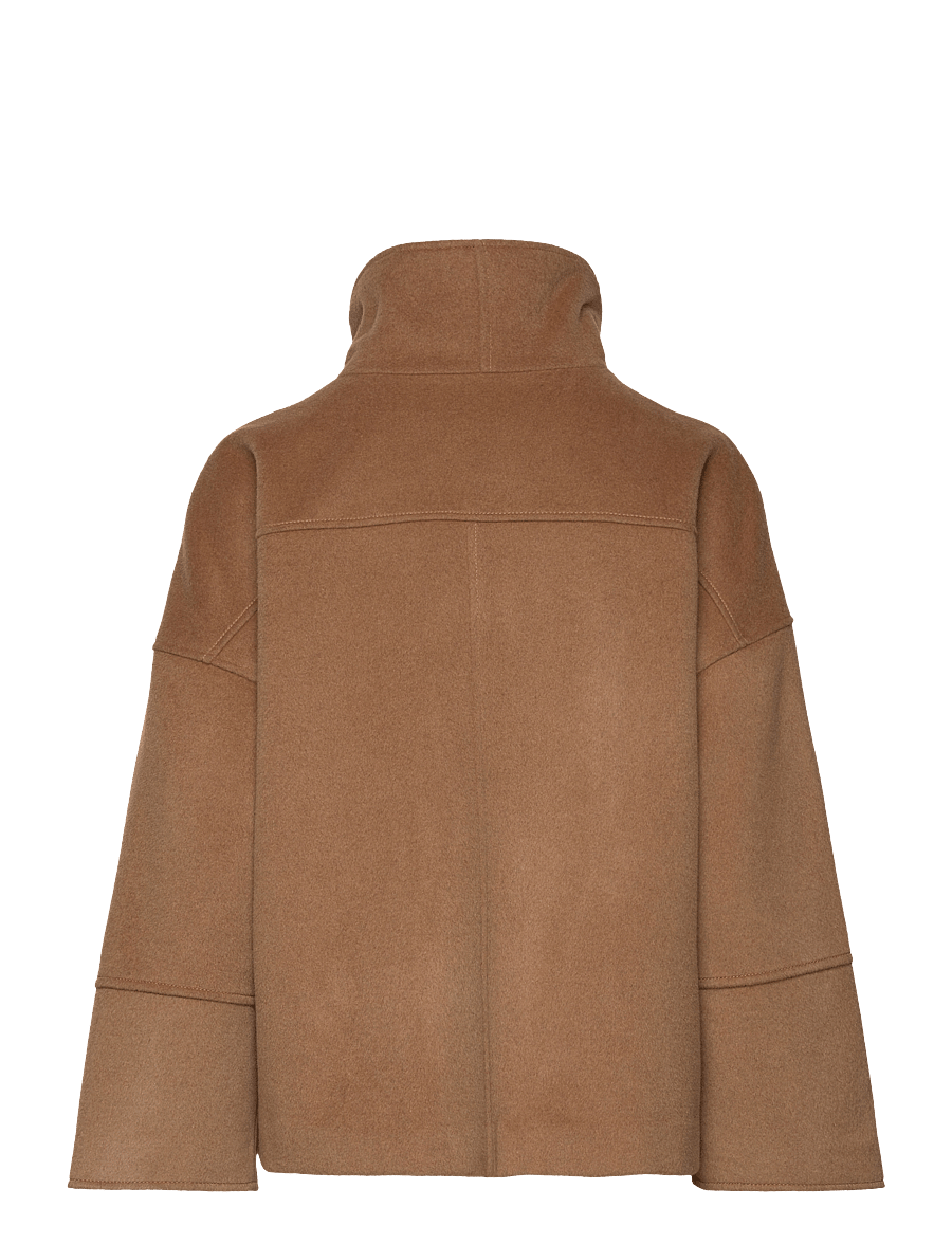 Gant - CROPPED WOOL JACKET - wolljacken - warm khaki - 2