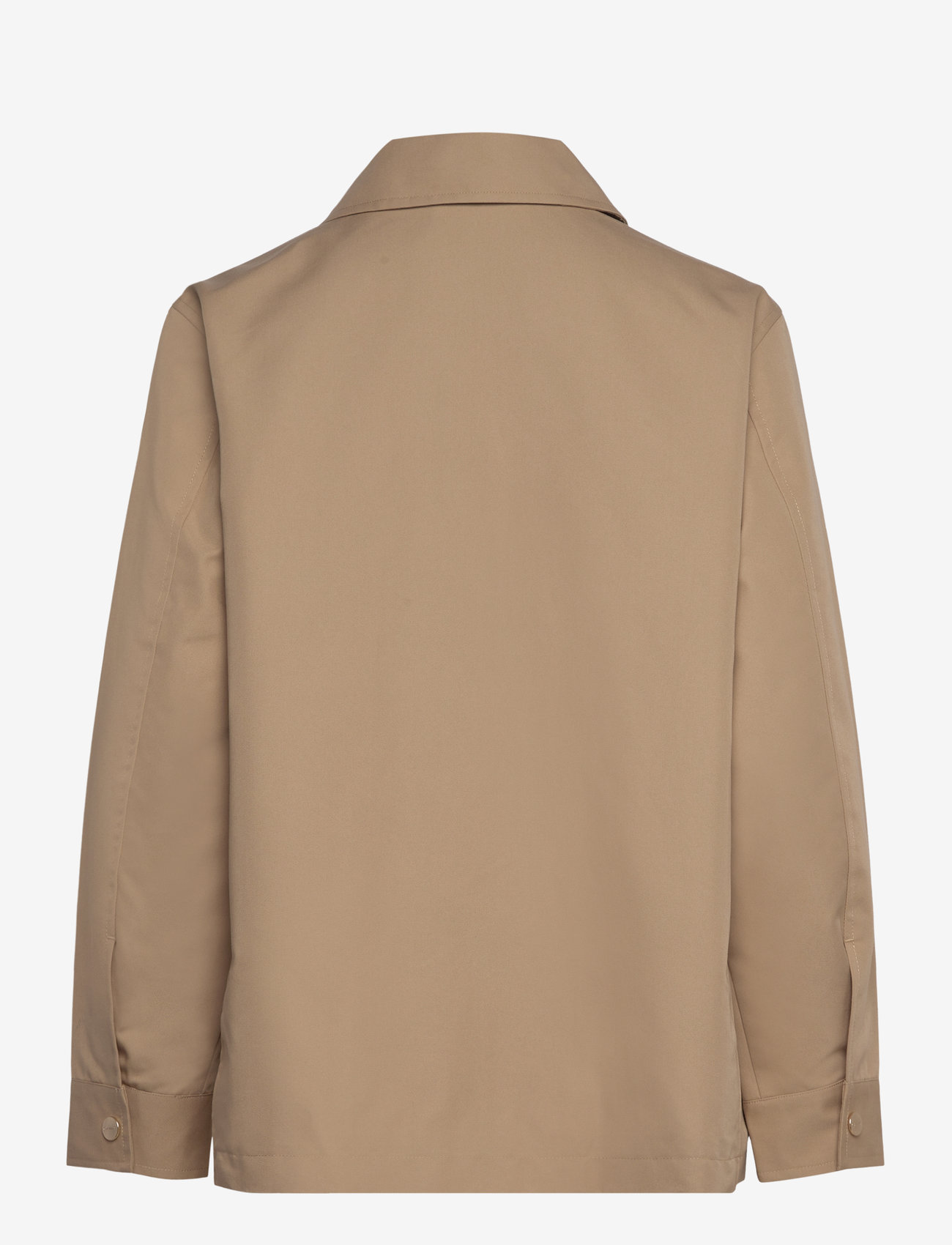 Gant - COTTON TWILL JACKET - trenchcoats - dark khaki - 2