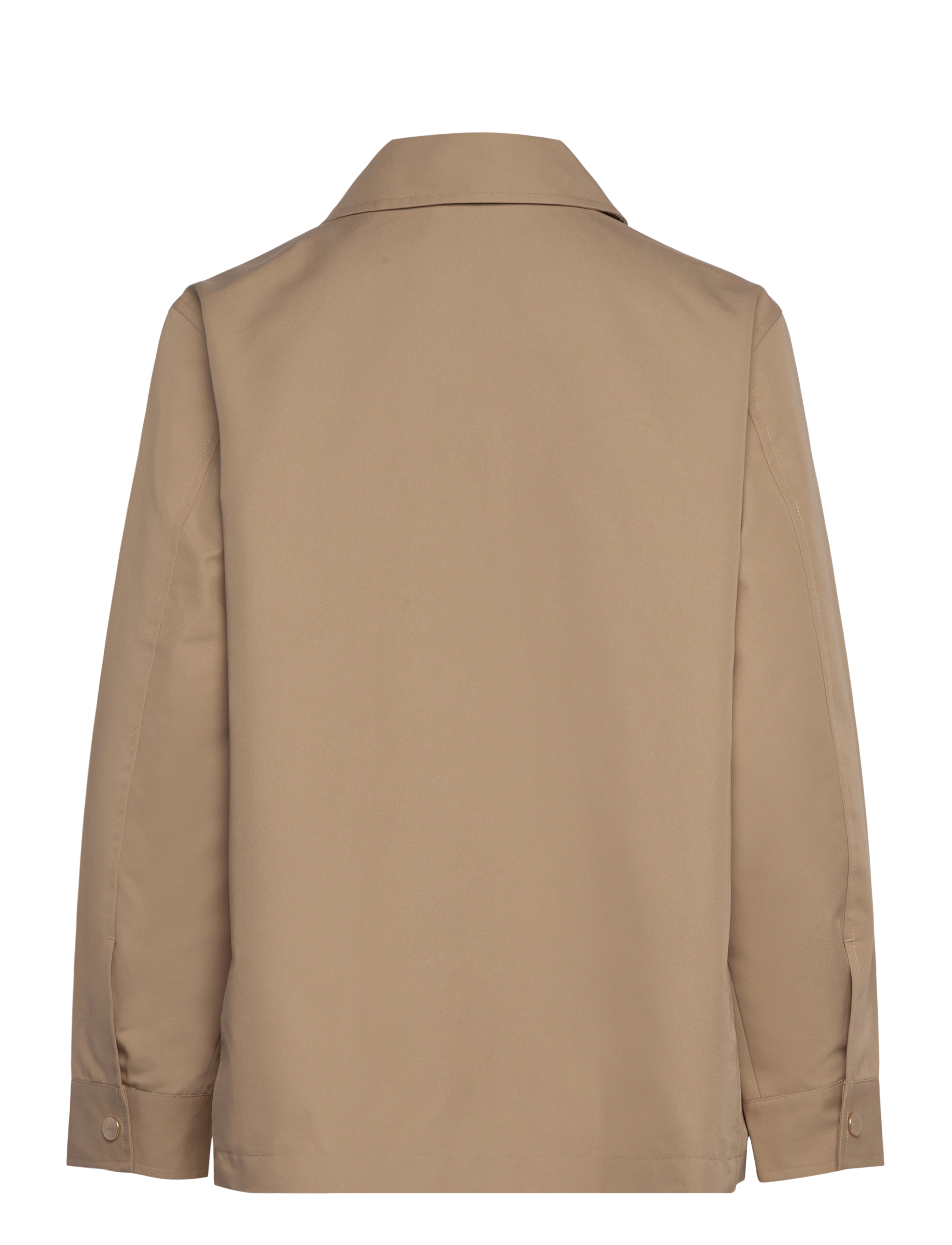 Gant - COTTON TWILL JACKET - dark khaki - 2