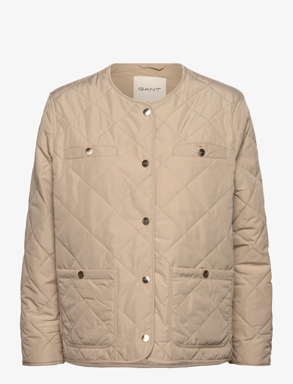 GANT - QUILTED JACKET - quilted jackets - dry sand - 1