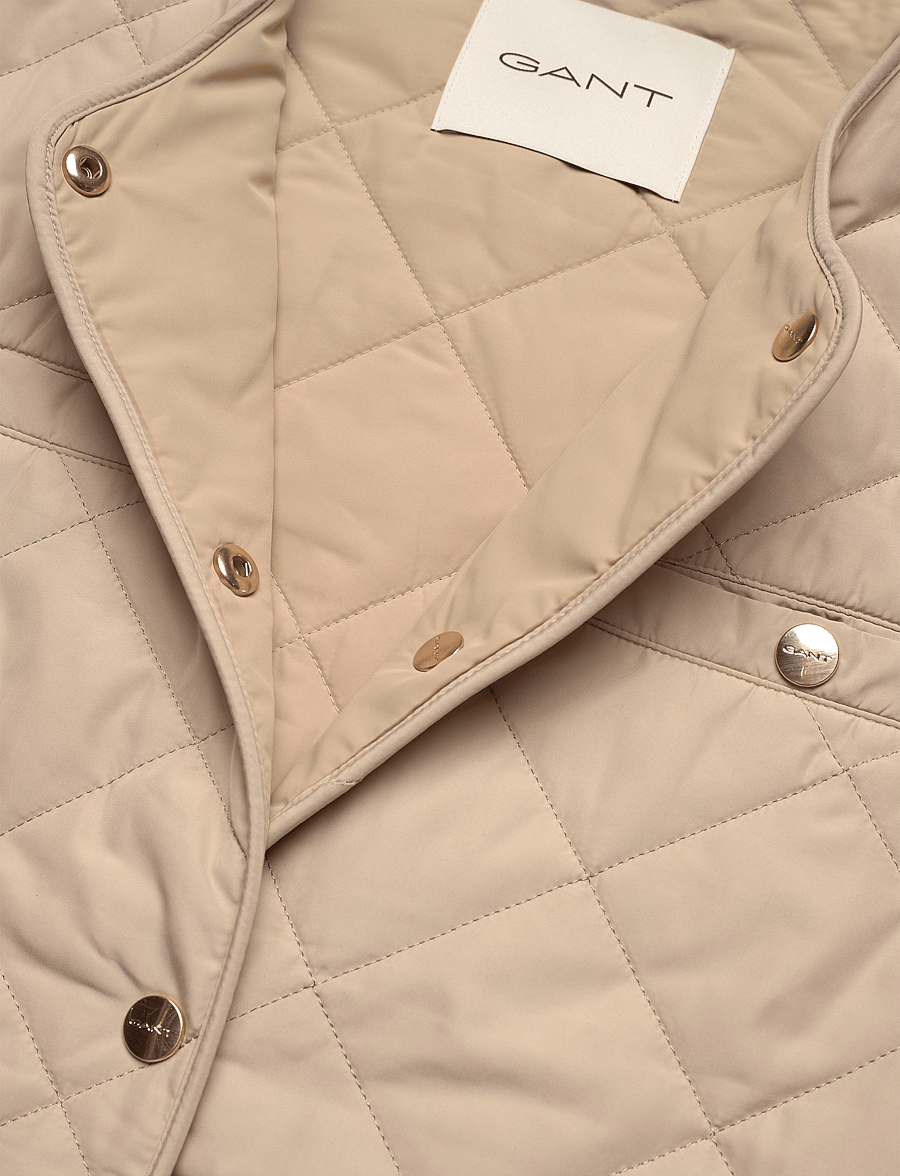 Gant - QUILTED JACKET - dry sand - 3