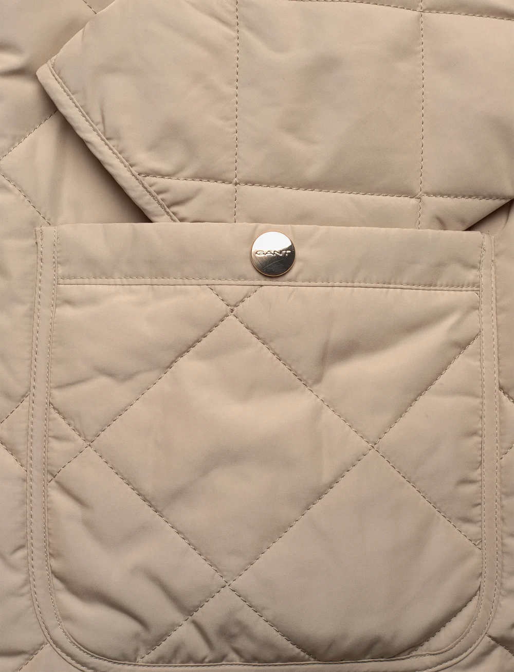 GANT - QUILTED JACKET - quilted jackets - dry sand - 4
