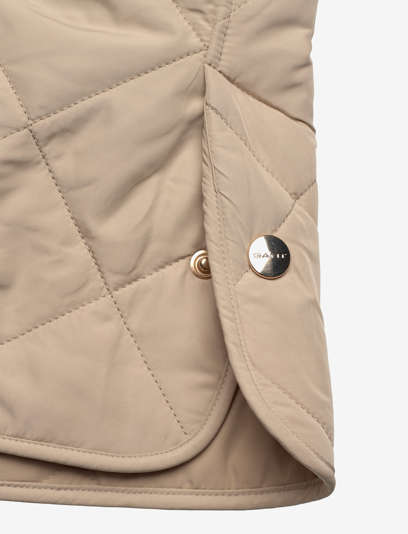 GANT - QUILTED JACKET - dry sand - 5
