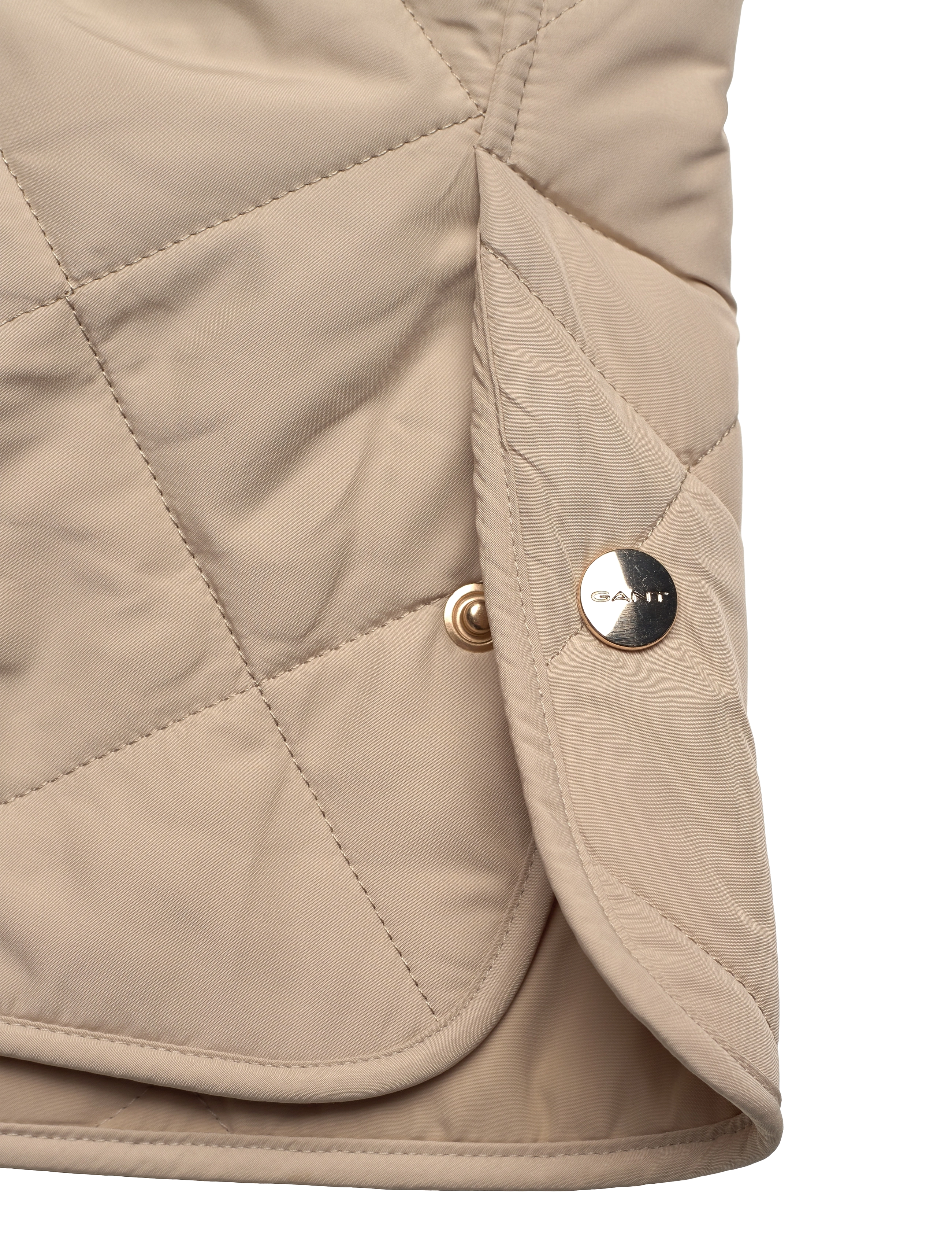 Gant - QUILTED JACKET - dry sand - 5